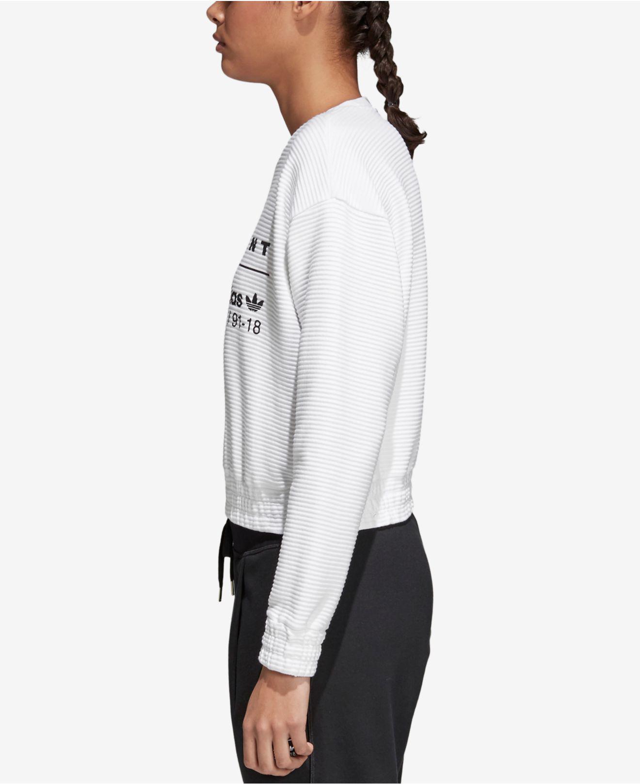 adidas Cotton Equipment Ribbed Pullover 