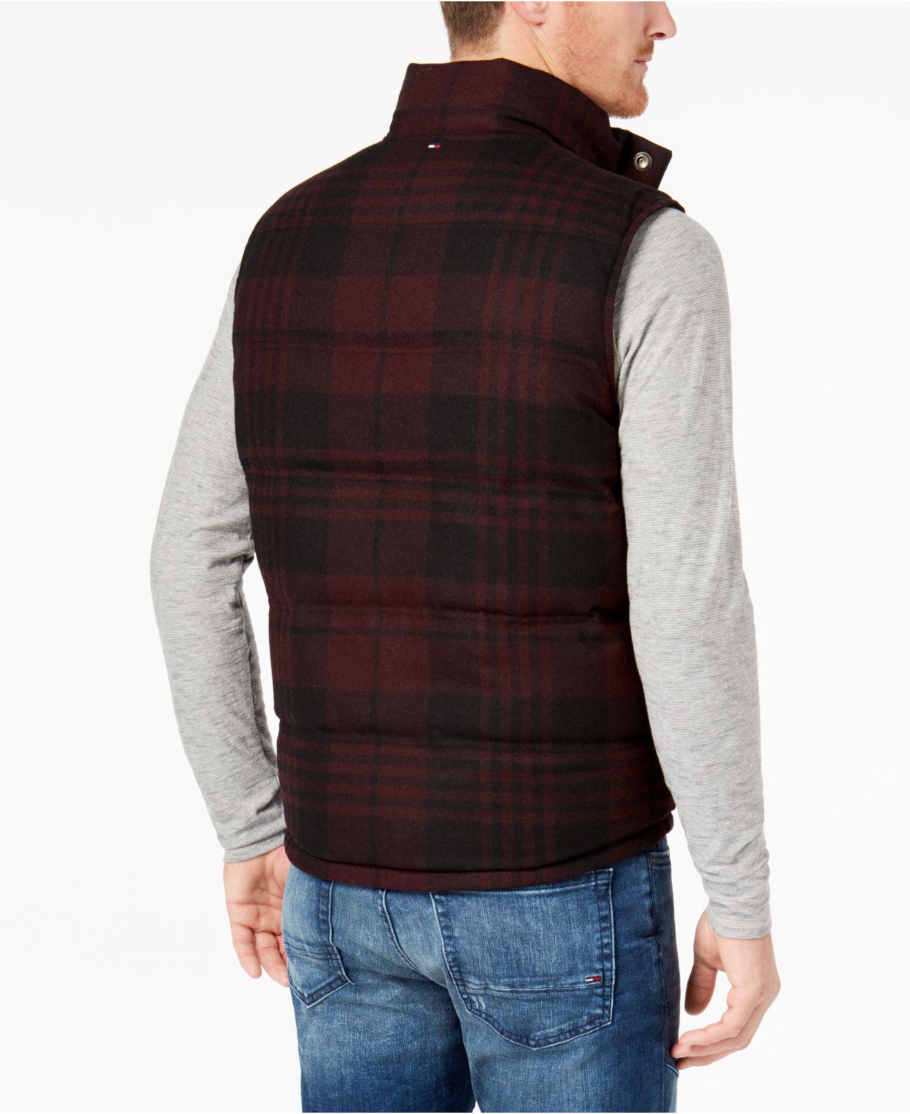 tommy hilfiger men's down vest