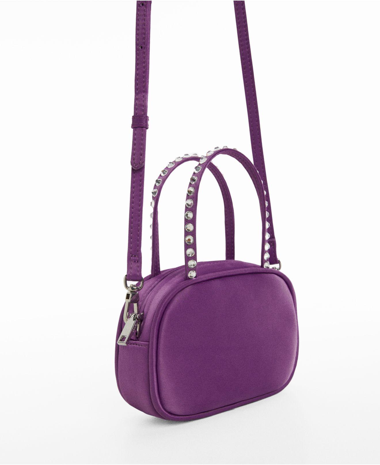 Mango Mini Bag in Purple Lyst