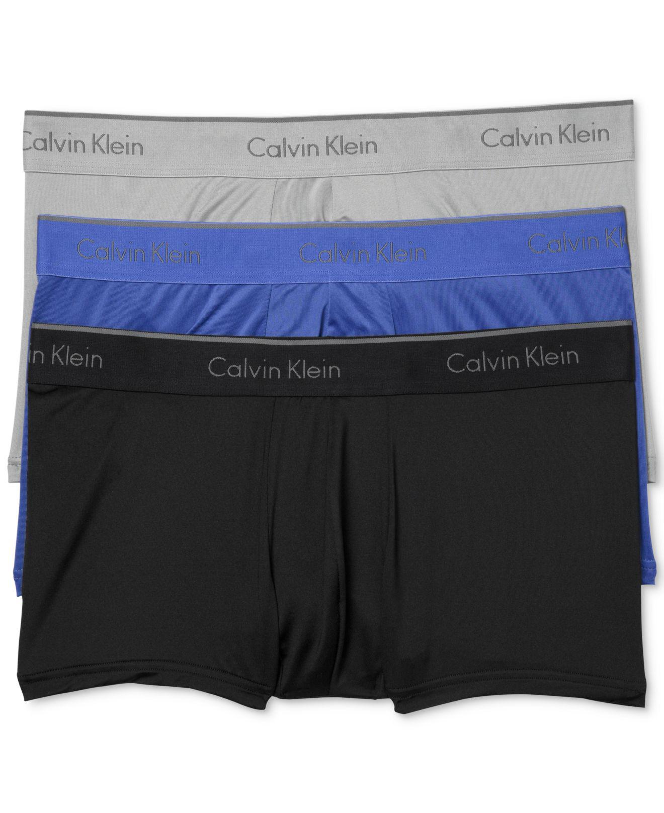 Boxer shorts Calvin Klein Microfiber Stretch-Low Rise Boxer 3-Pack