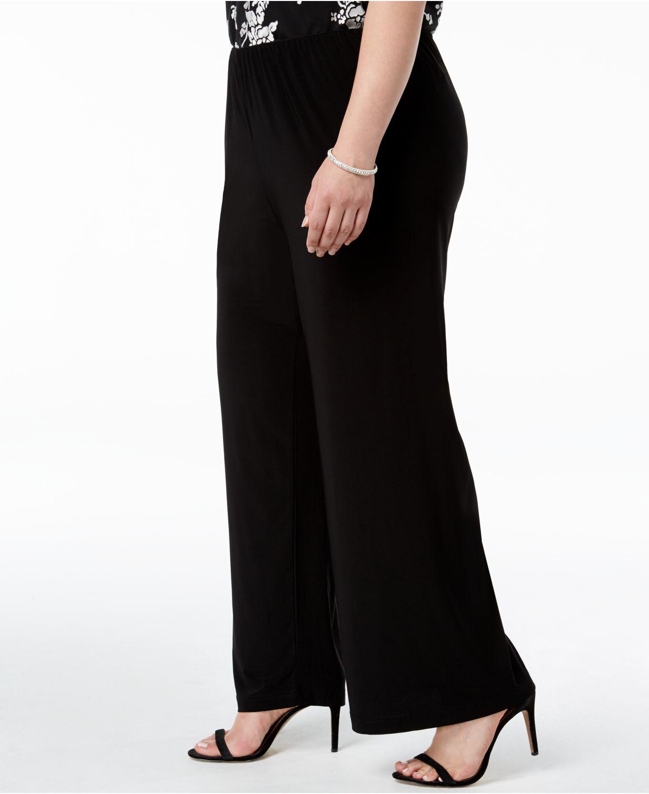 alex evenings plus size pants