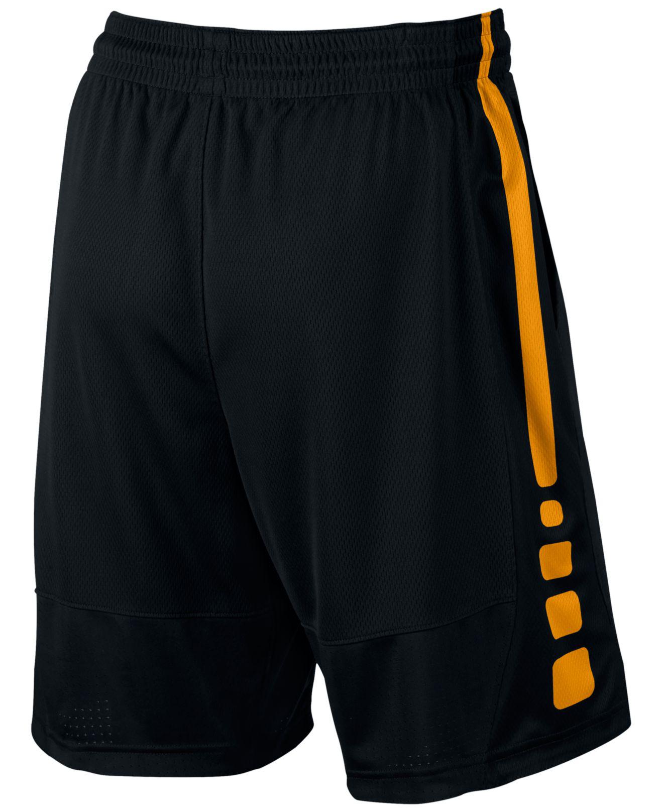 Nike Men's Elite Dri-fit Basketball Shorts in Black for Men | Lyst