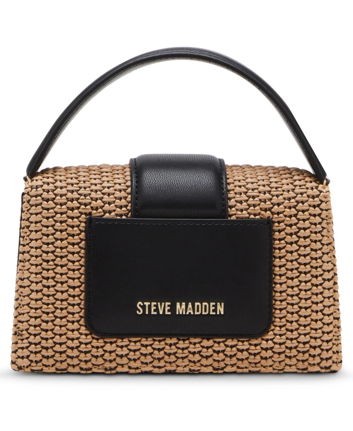 Steve Madden ミニ トップハンドル チェーン クロスボディバッグ Steve Madden Bmishell Mini Top Handle, Gold: Handbags