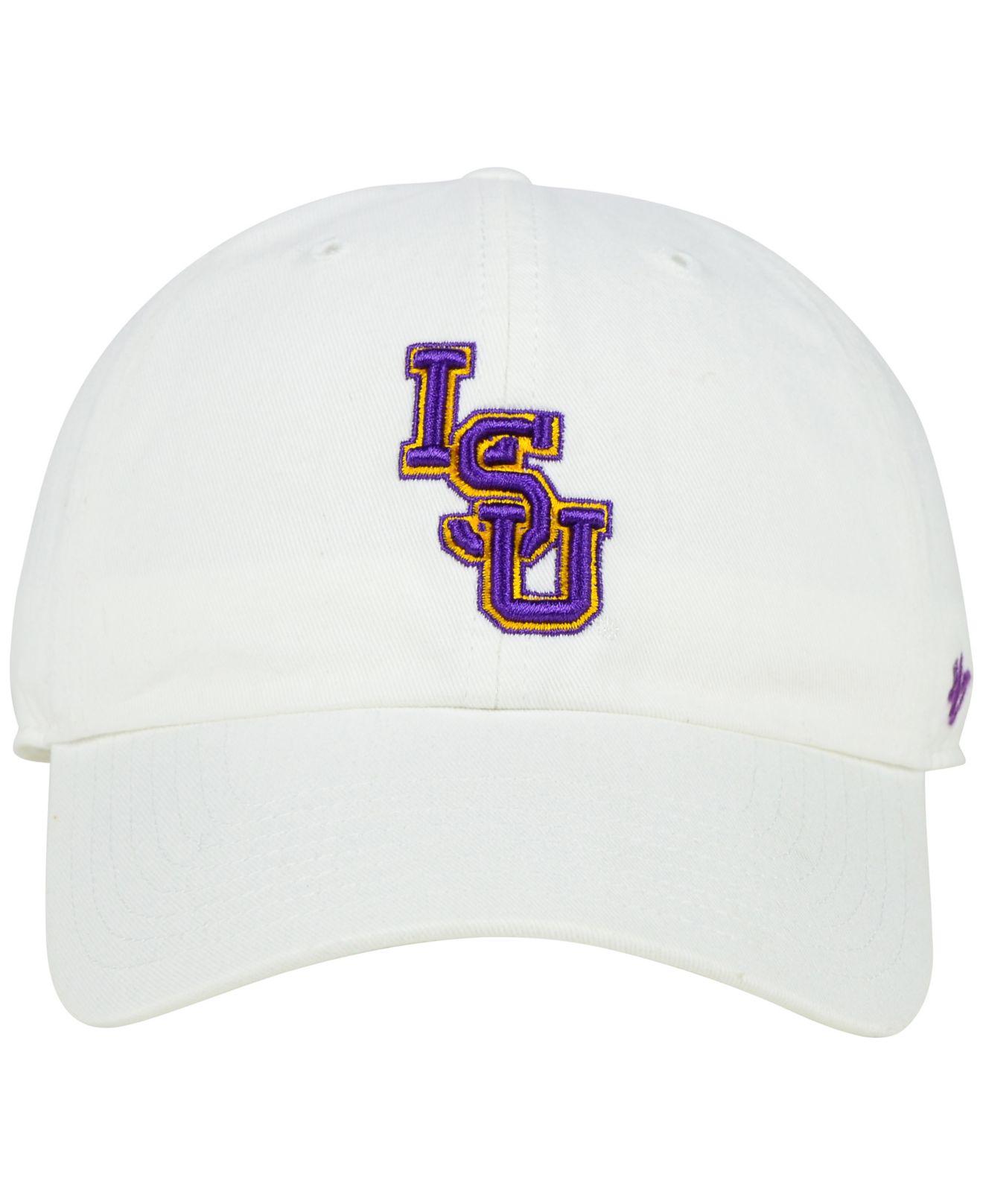 White lsu hat Clearance