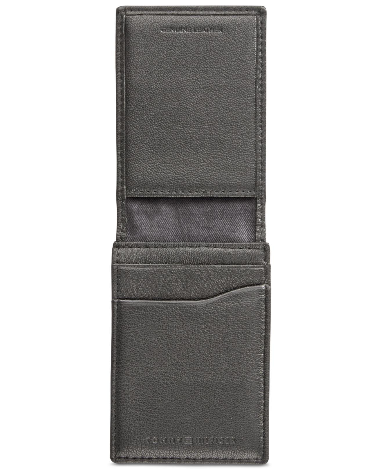 Tommy Hilfiger Men's Lloyd Magnetic Front-pocket Wallet in Black for Men |  Lyst