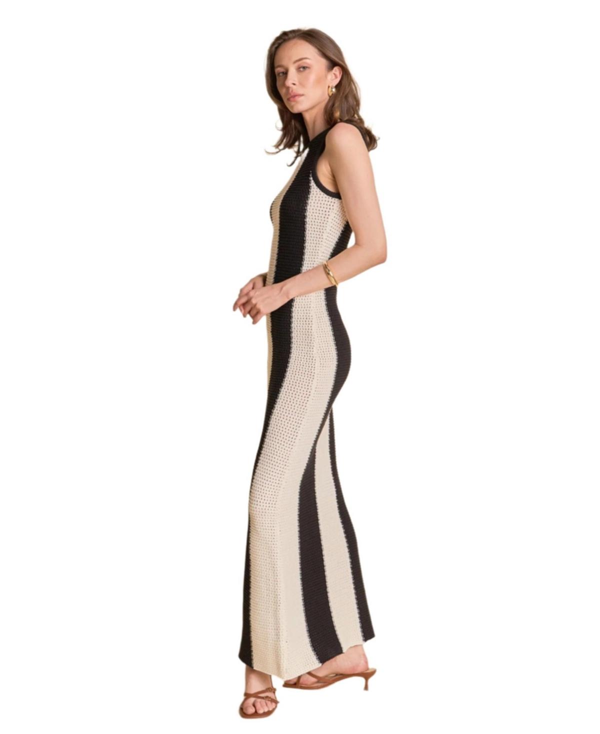chinese dress ladies Lucia Stripe Dress main image 0