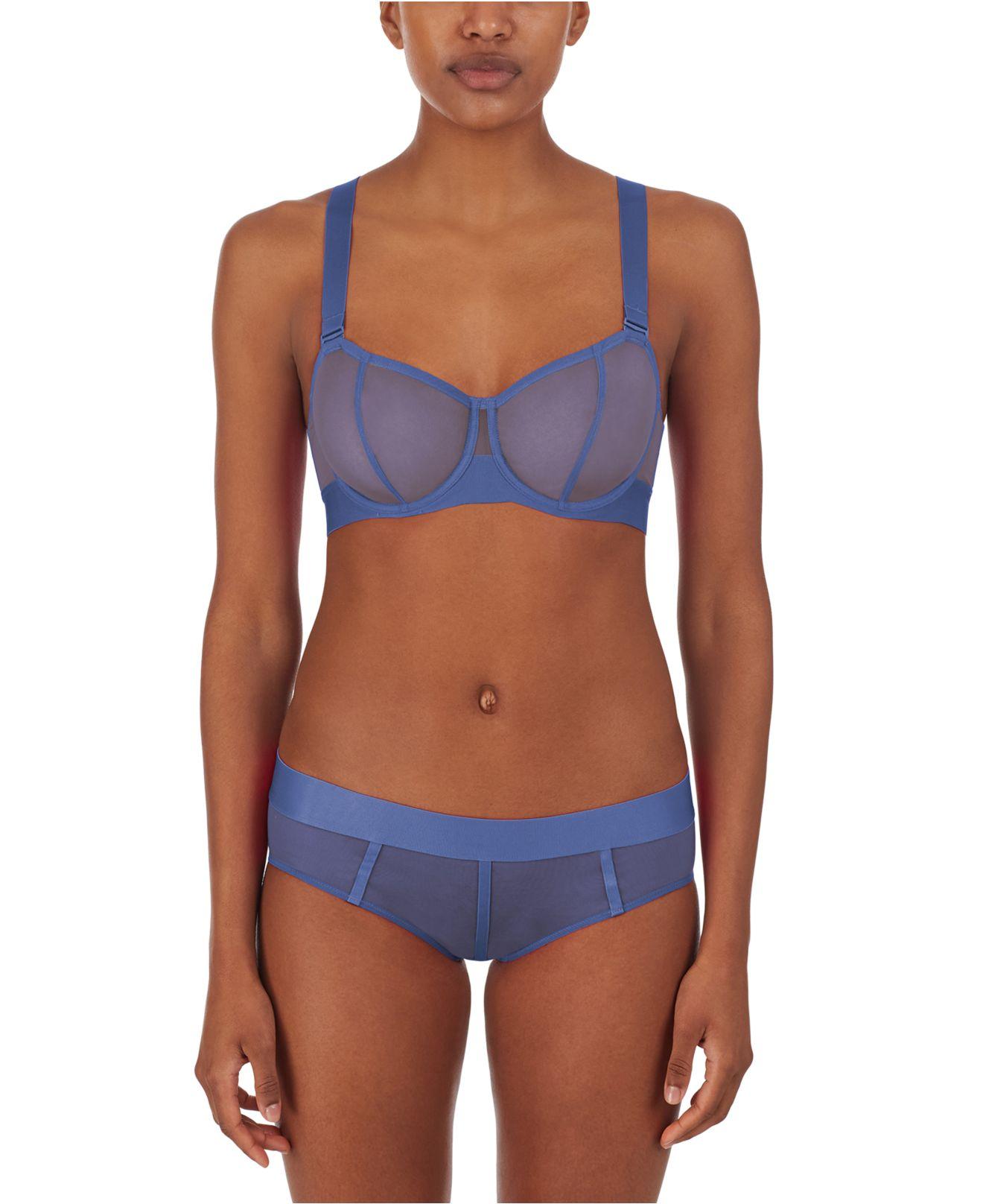 DKNY Sheers Strapless Mesh Bra Dk4939 in Blue Lyst