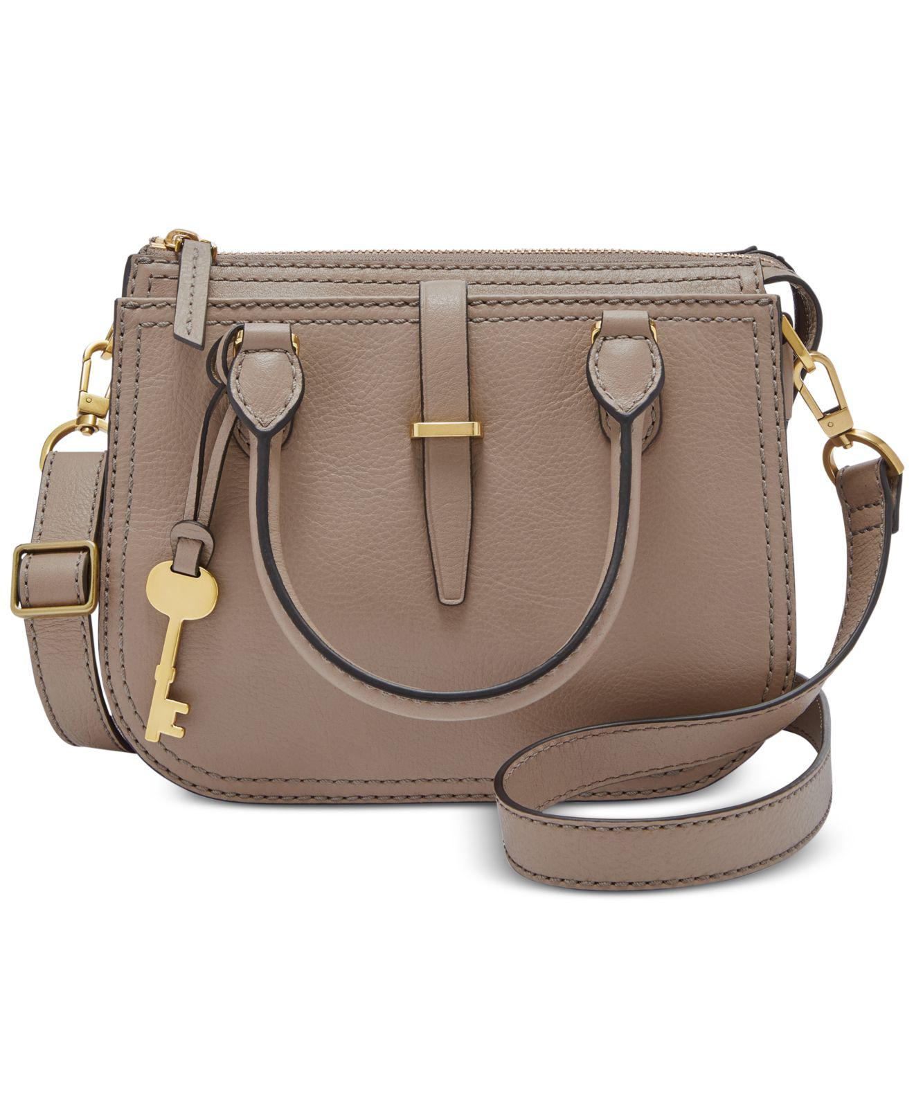 fossil ryder crossbody bolsa