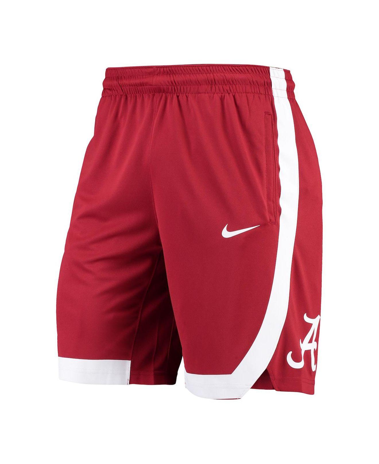 Nike Crimson Alabama Crimson Tide Replica Team Basketball Shorts in Red for  Men | Lyst