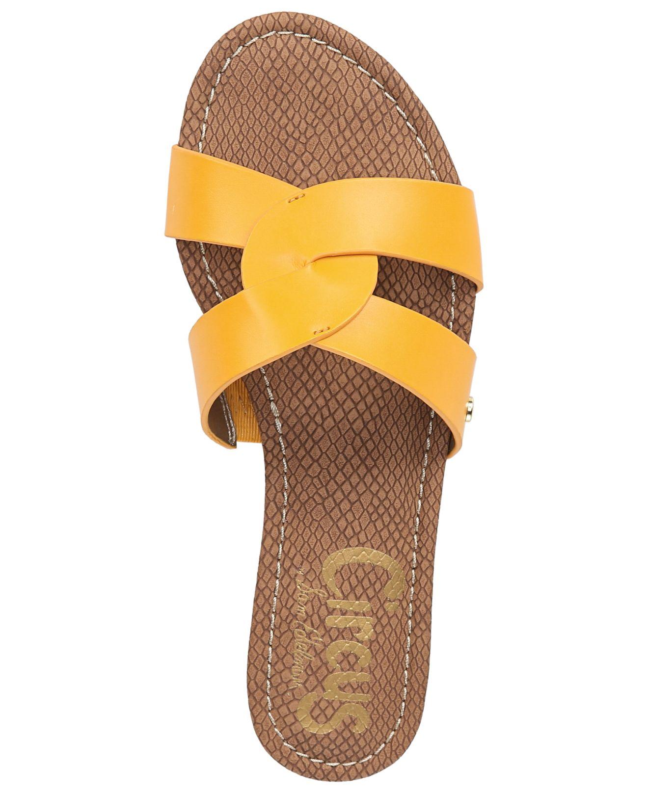 circus by sam edelman clover flat sandals