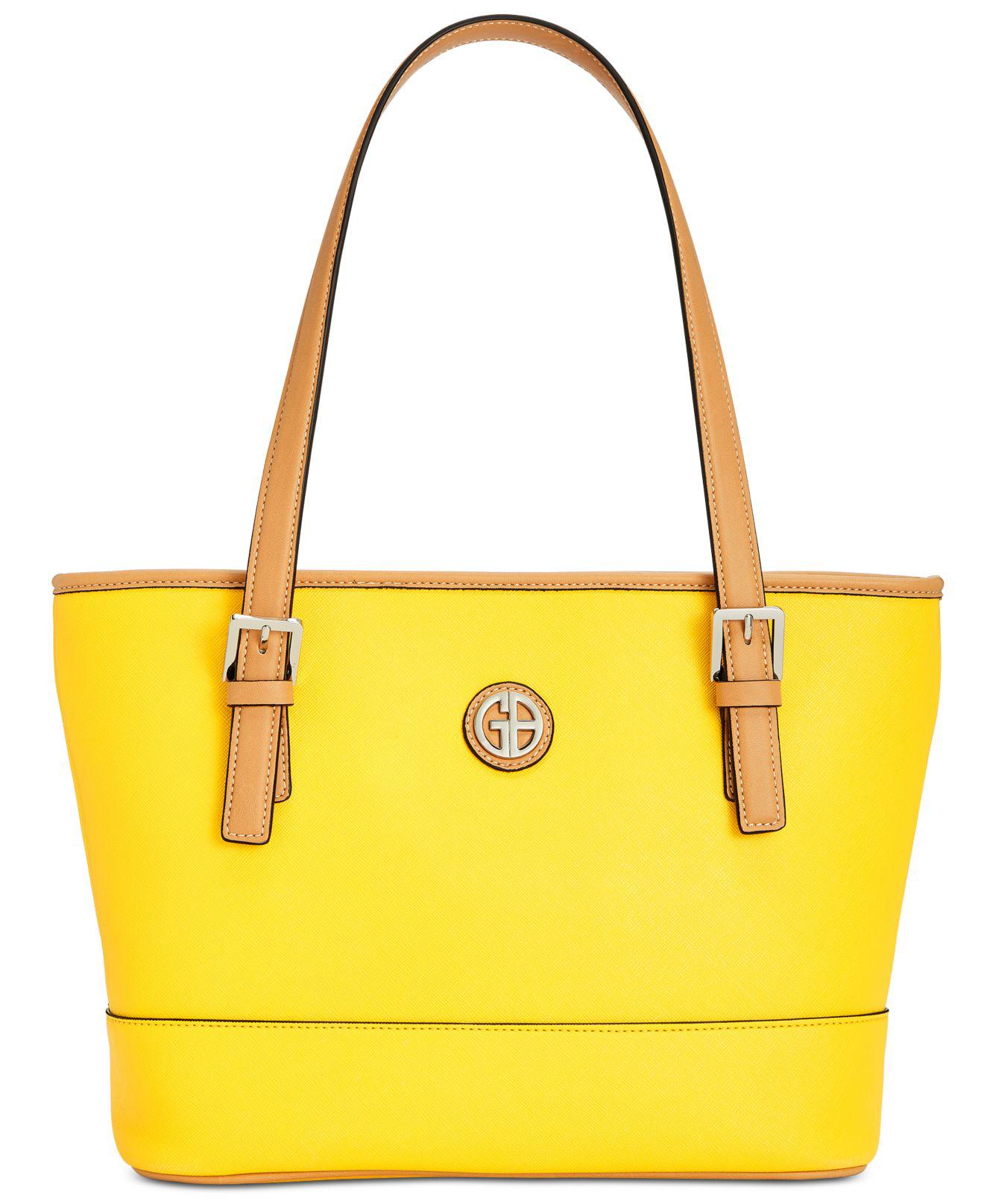 Macys handbags yellow Clearance
