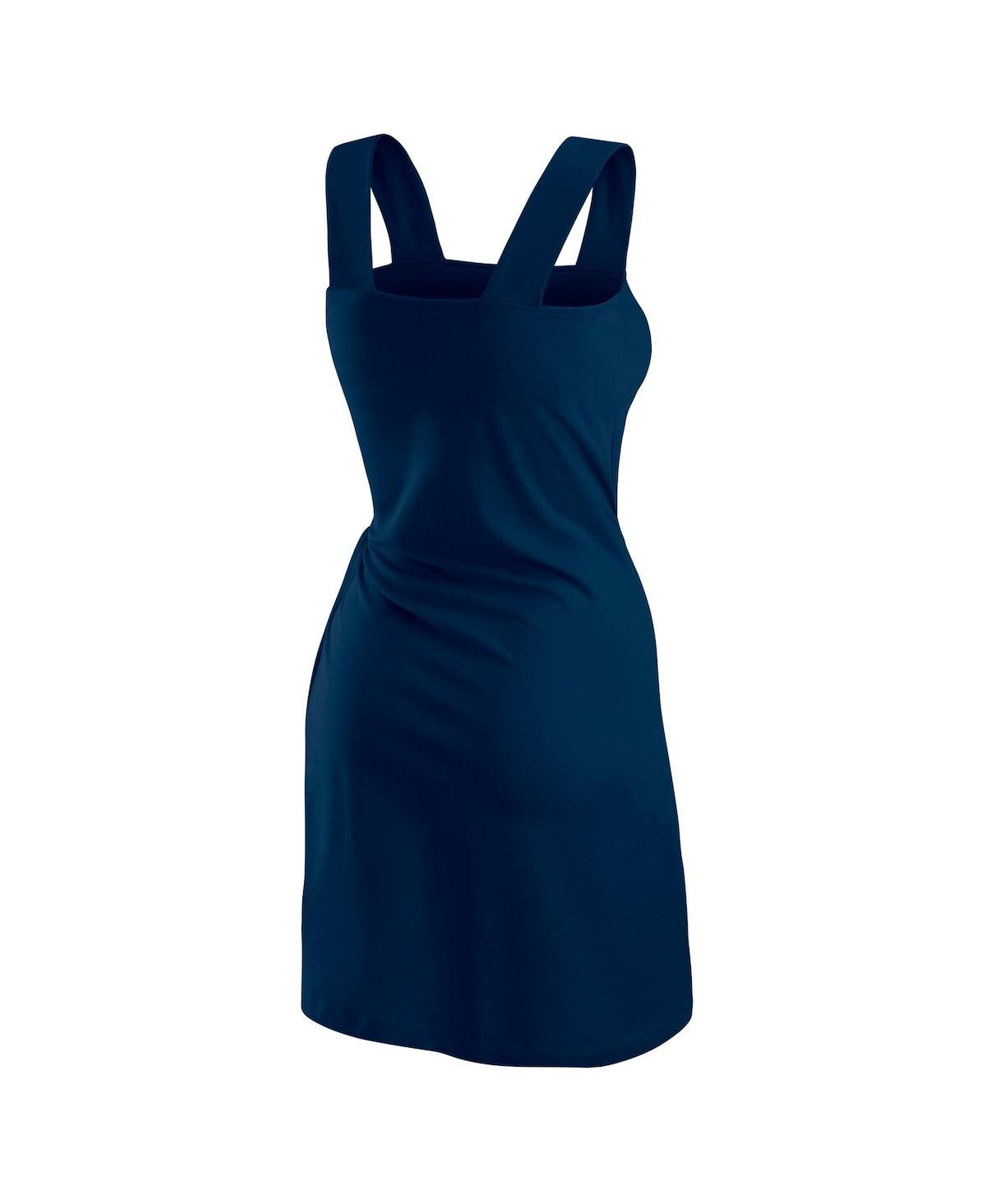 dallas cowboys bodycon dress Women's Dallas Cowboys Bra-Free Essential 90s Rib Mini Dress in Navy - Cowboys | Size XXS PETITE
