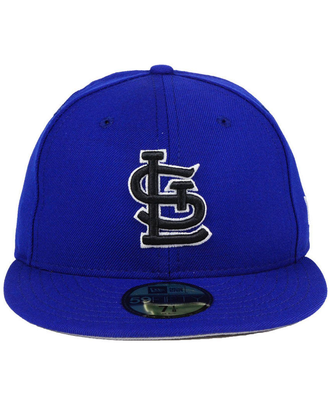 KTZ St. Louis Cardinals Royal Pack 59fifty Fitted Cap in Blue for Men