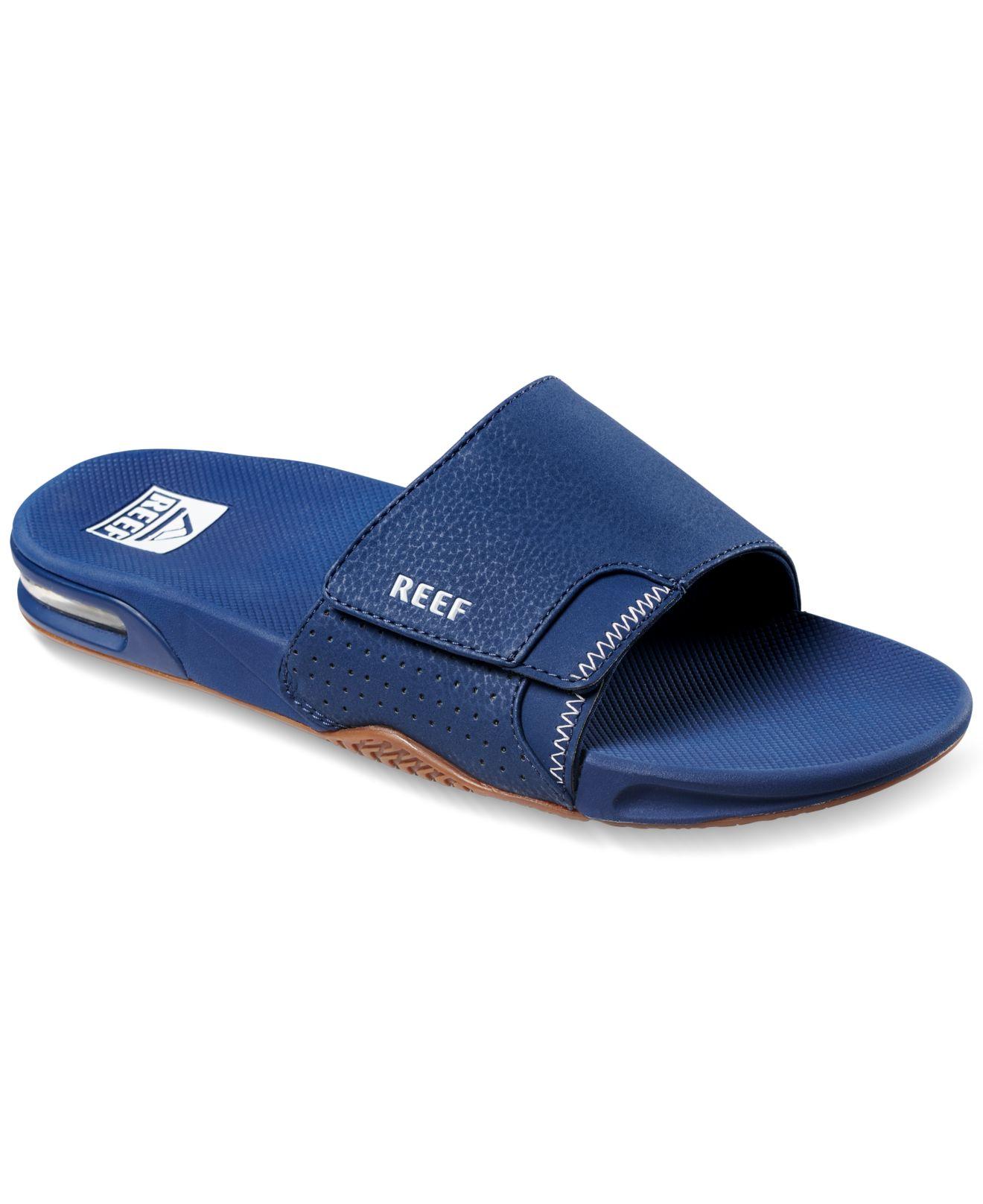 Reef fanning sales low tan blue
