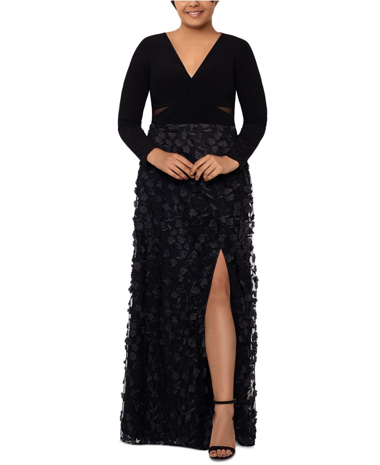xscape plus size gowns