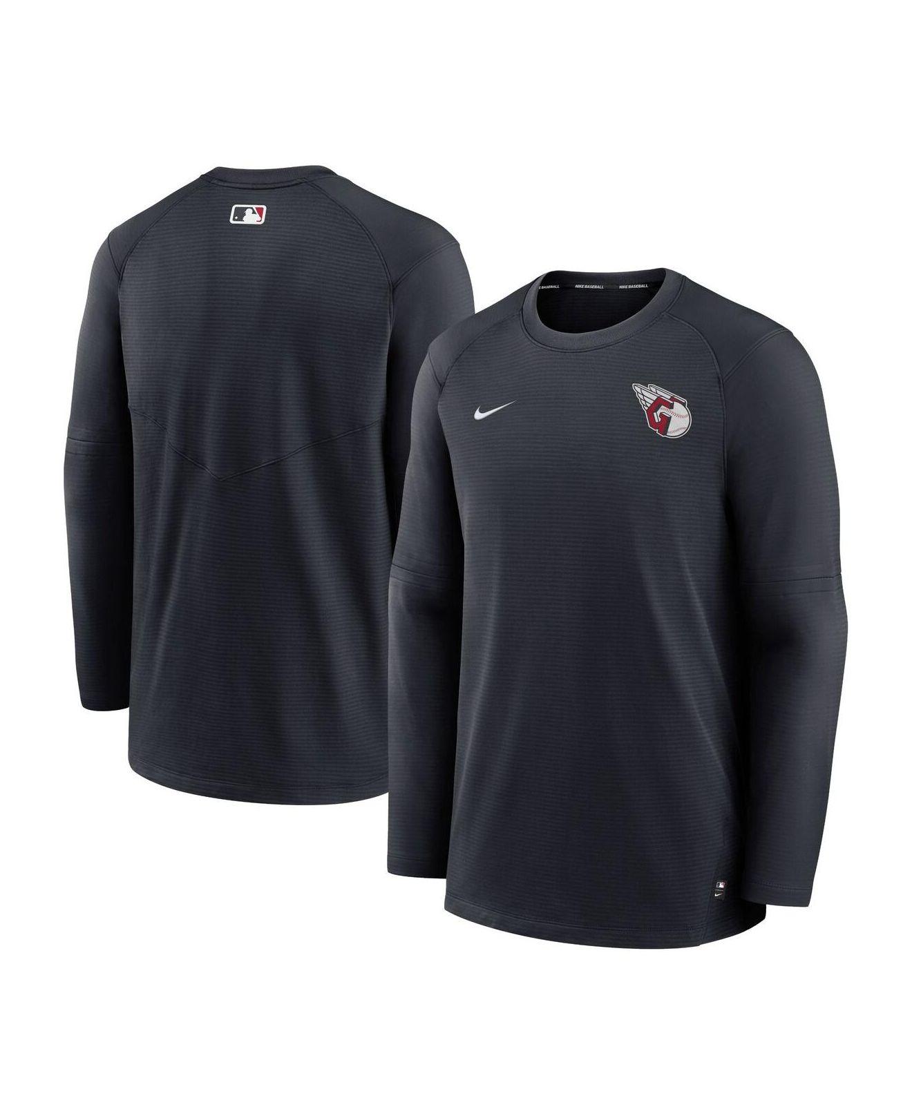 Nike Navy Cleveland Guardians Authentic Collection Logo Performance ...