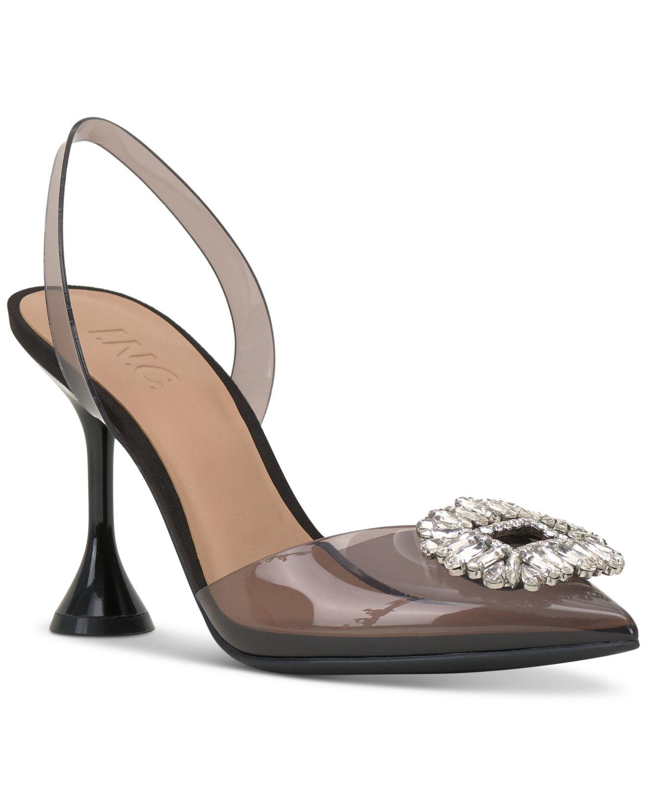 INC International Concepts Scienna Vinyl Slingback Pumps, Created For