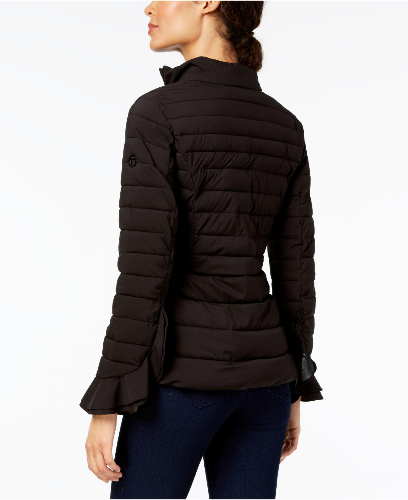 tahari zoey puffer coat