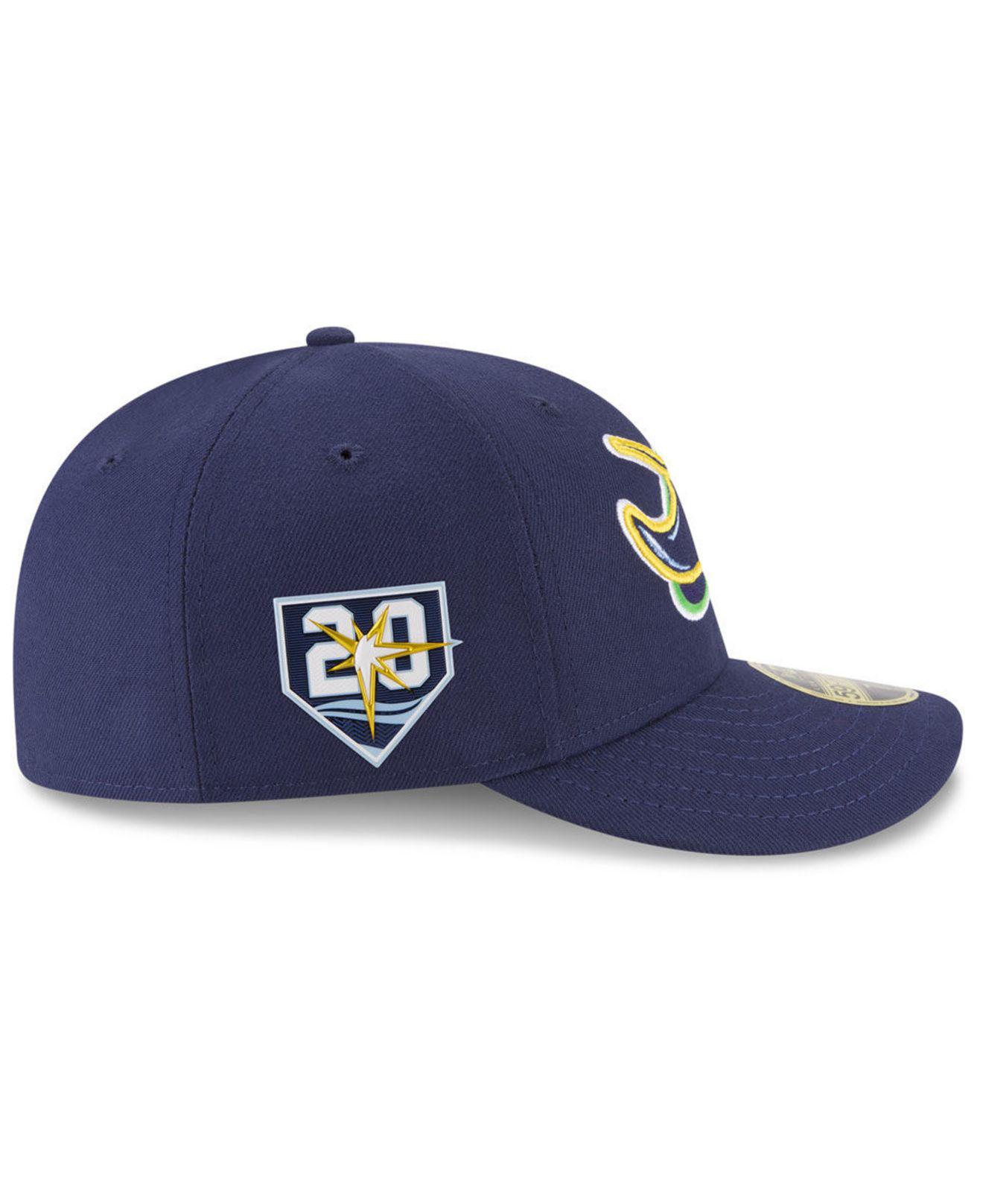 tampa bay rays 20th anniversary hat