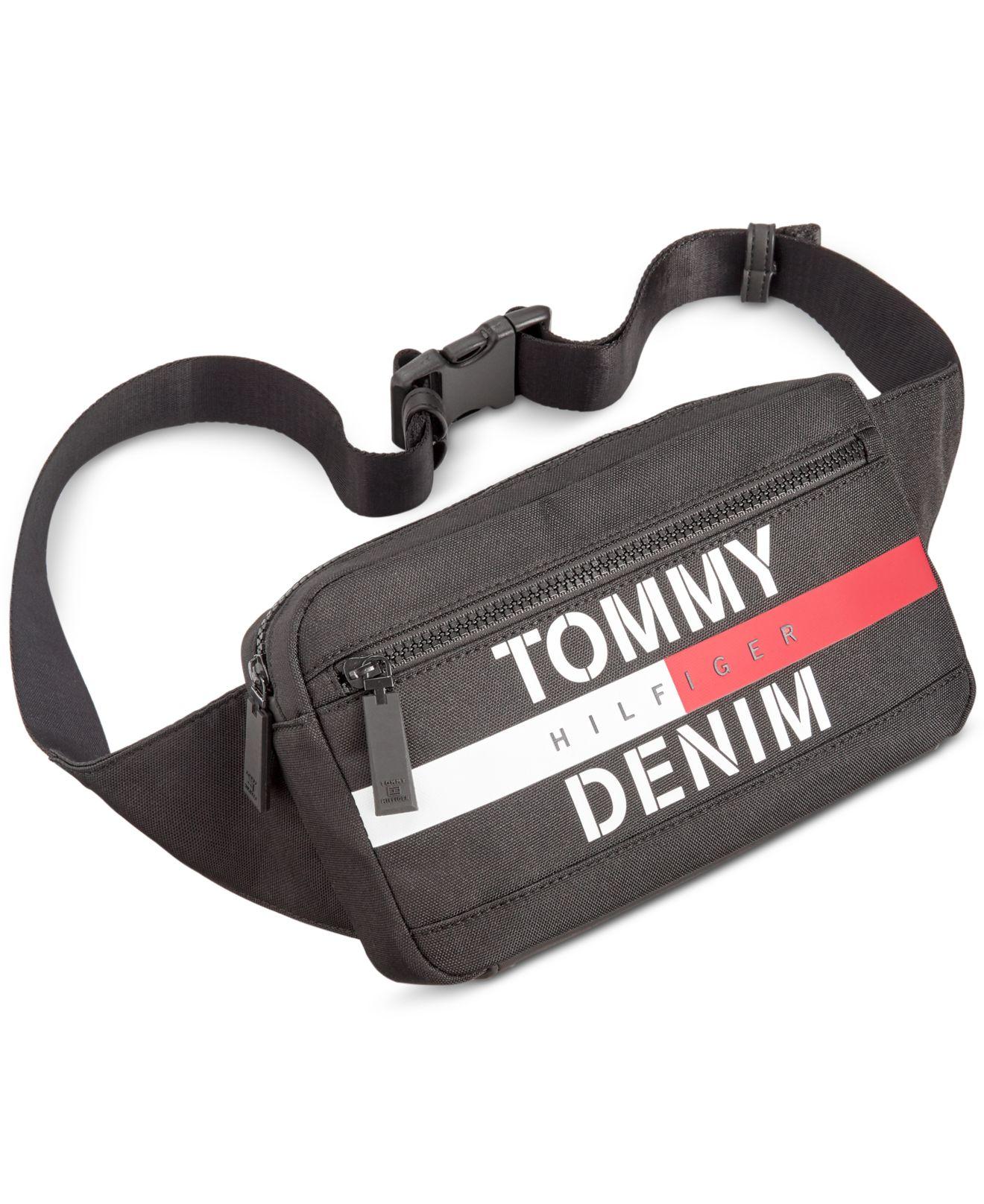 Tommy Hilfiger Synthetic Logo Graphic Fanny Pack, Created For Macy's in
