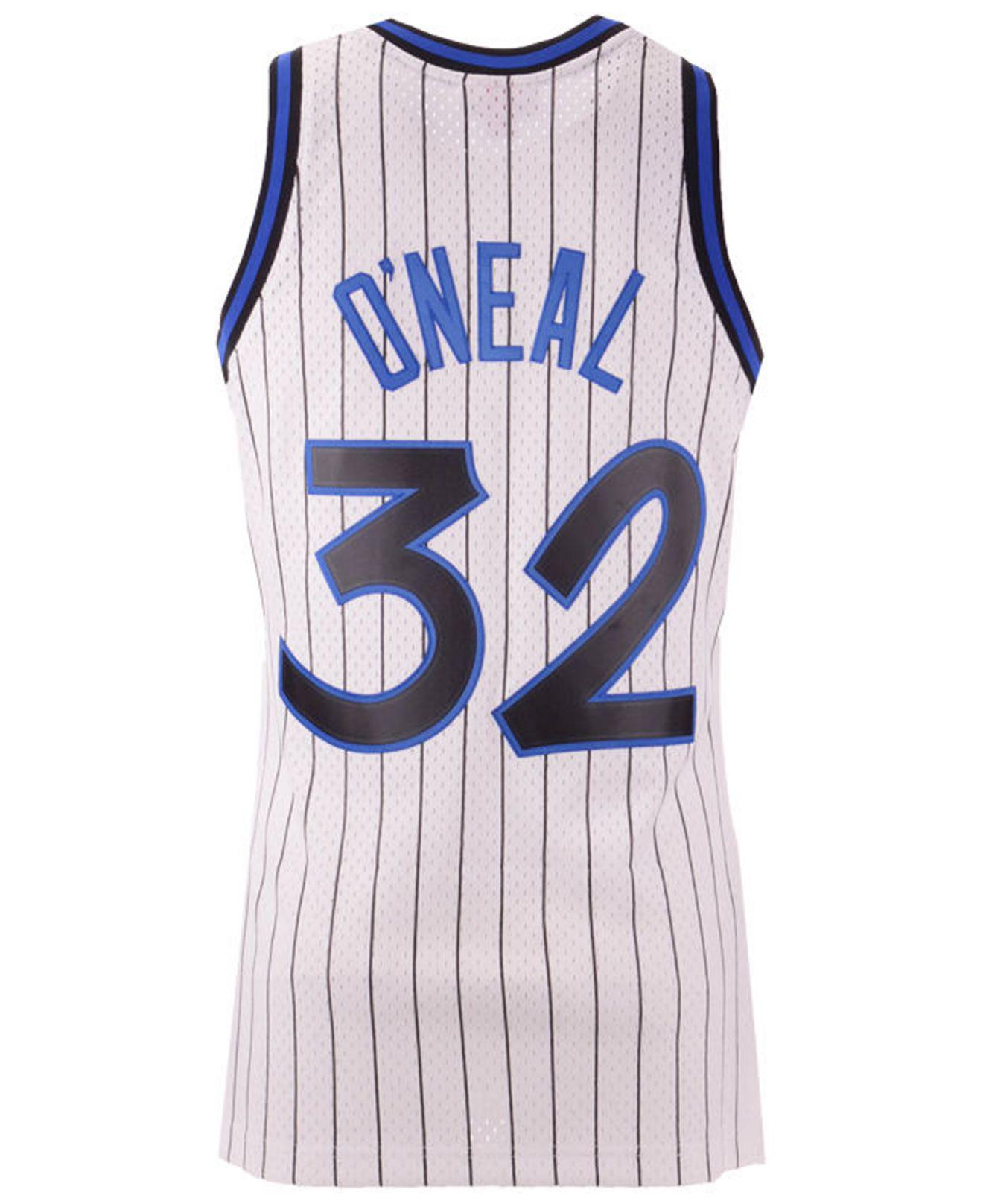 shaq white magic jersey