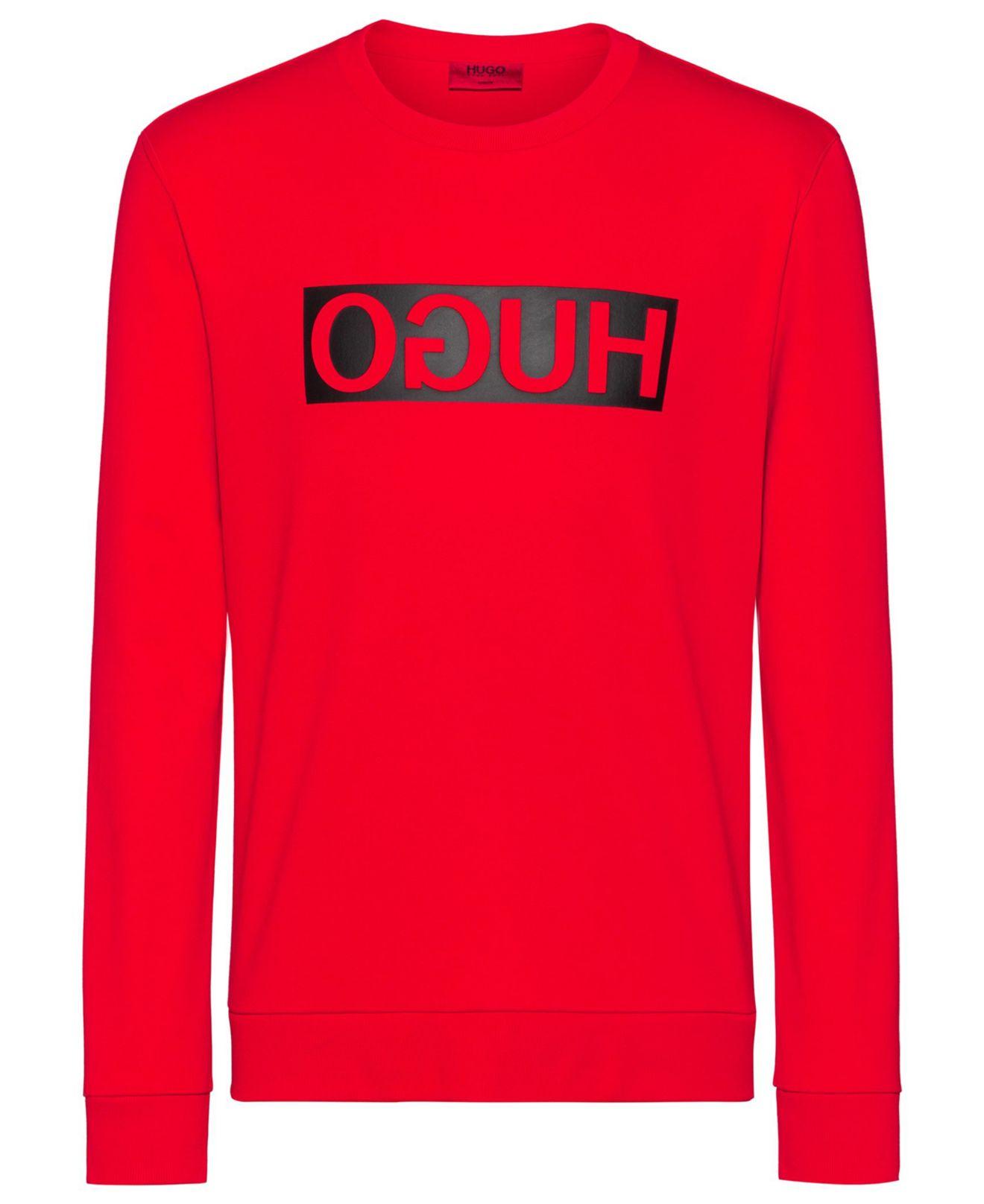 hugo red sweatshirt