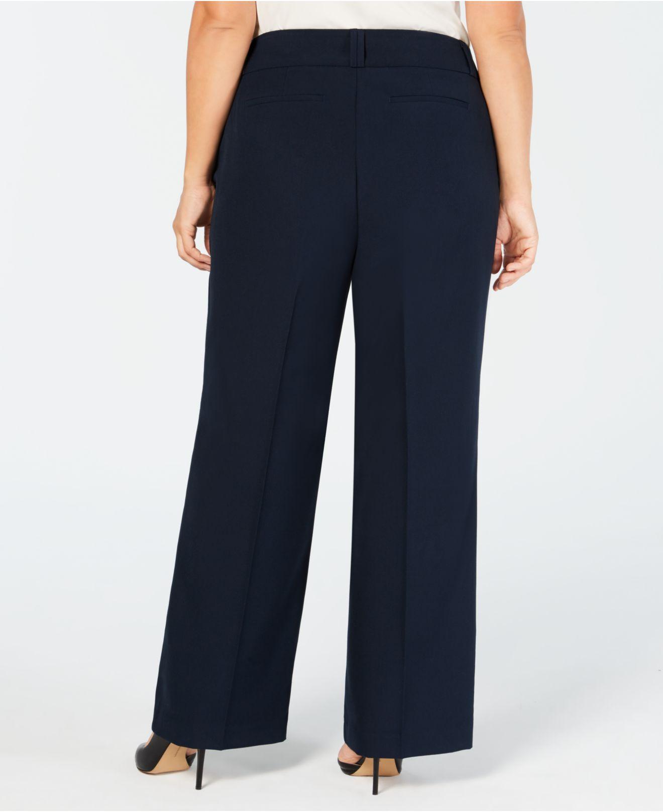 alfani curvy bootcut pants