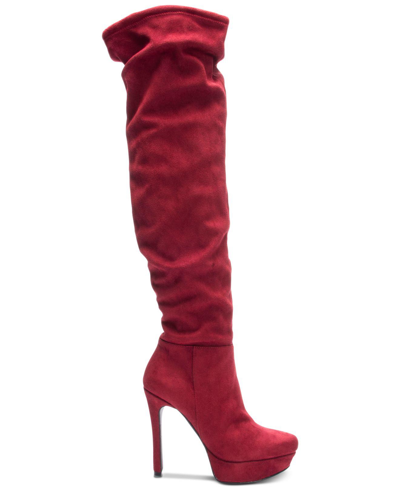 chinese laundry red boots