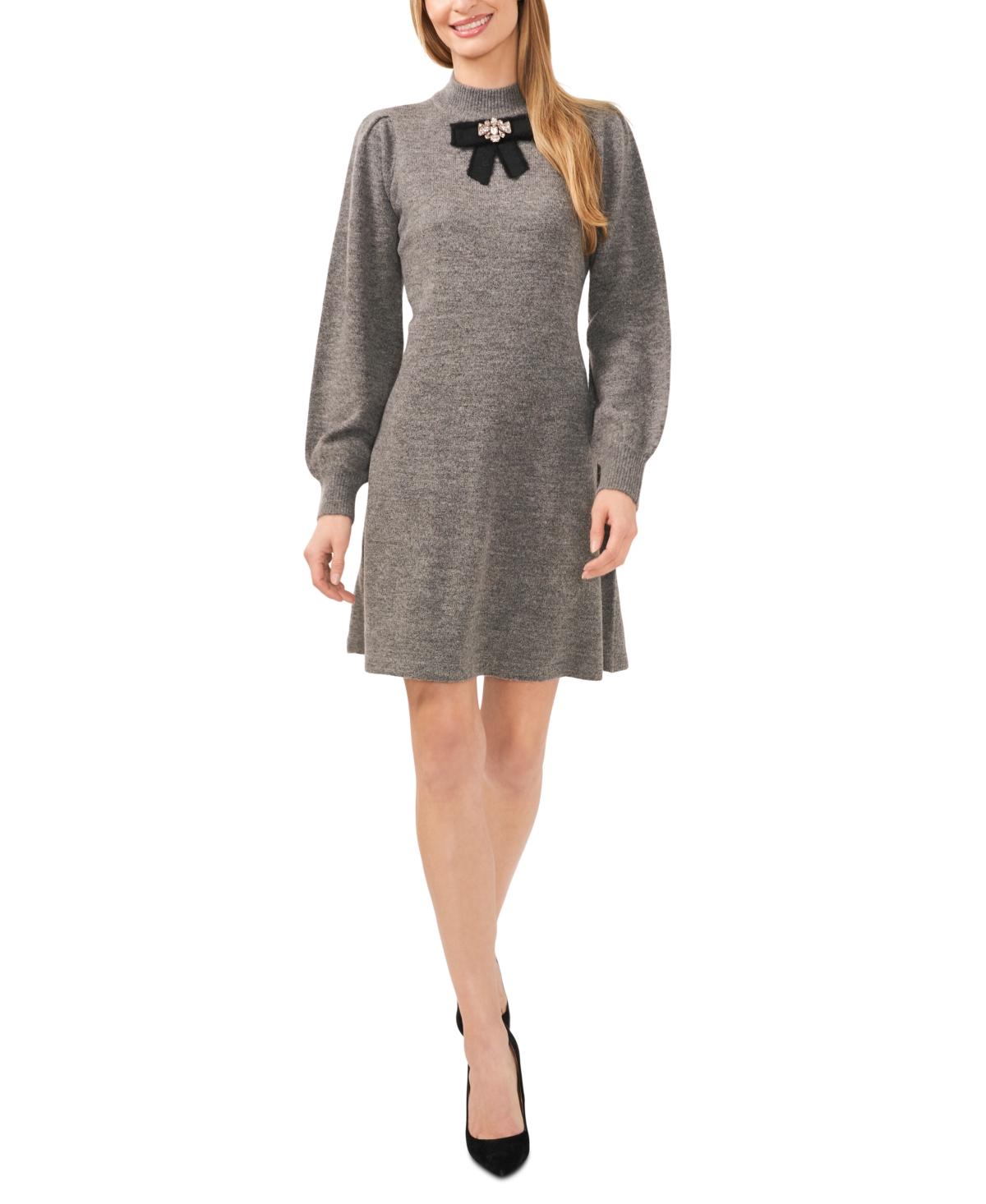 Cece embellished top collar dress