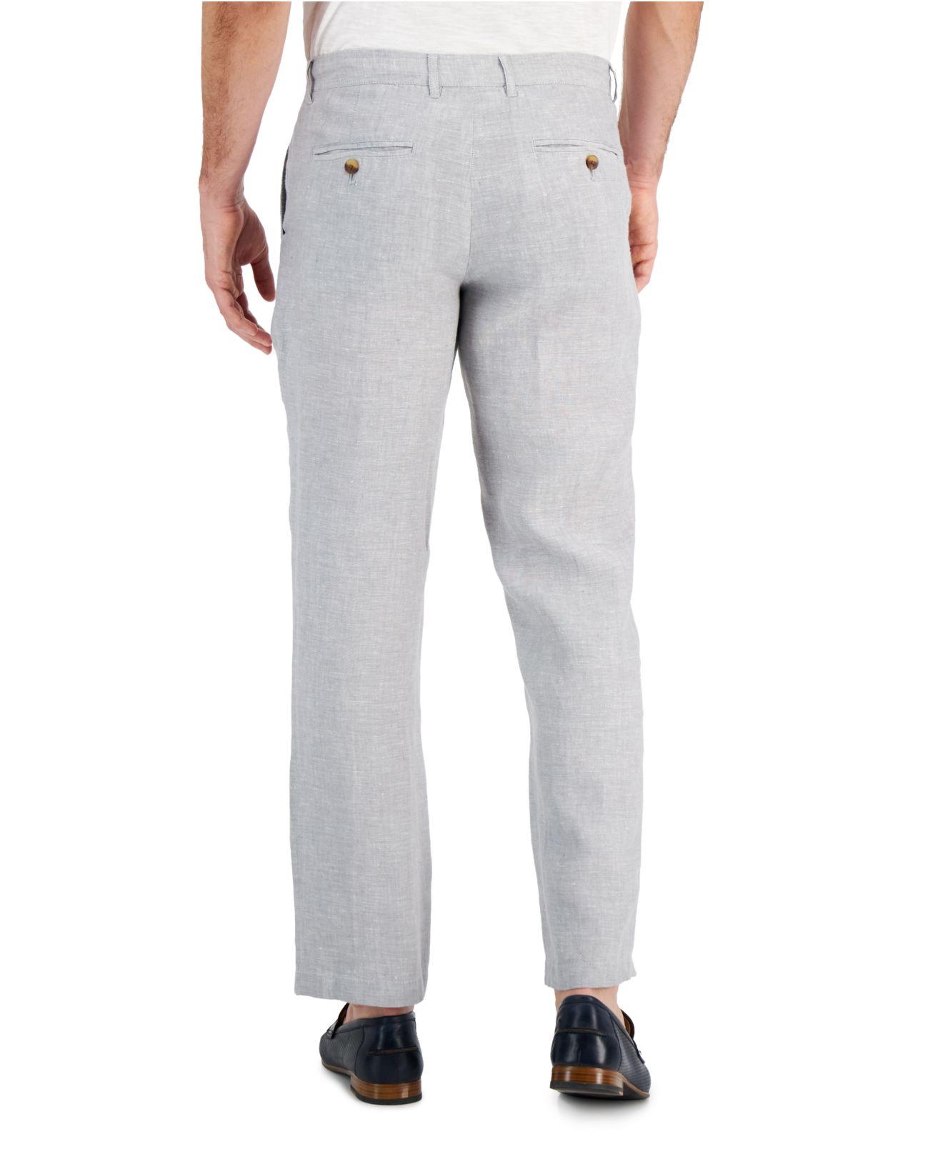 Club Room Linen Pants, Created For Macy 