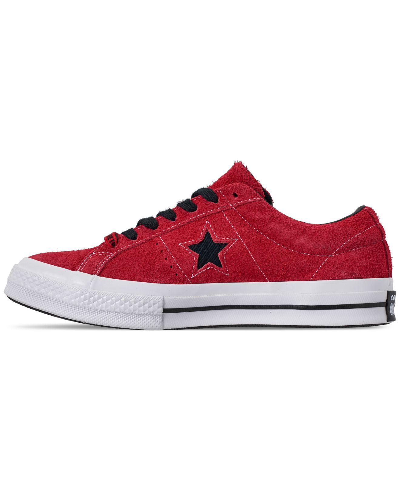 one star converse red