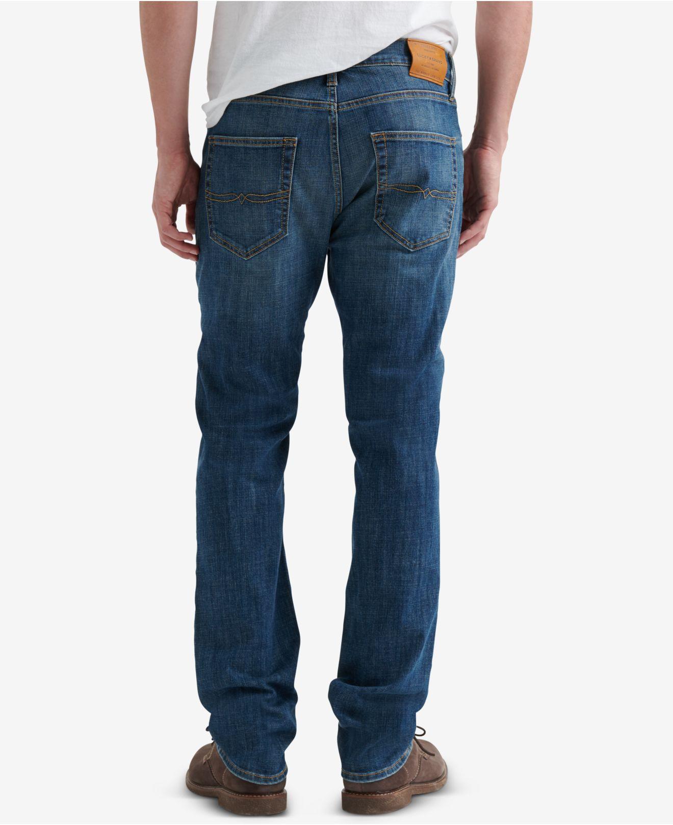 Lucky Brand Denim 410 Athletic Fit Slim Leg Jeans in Blue for Men Lyst