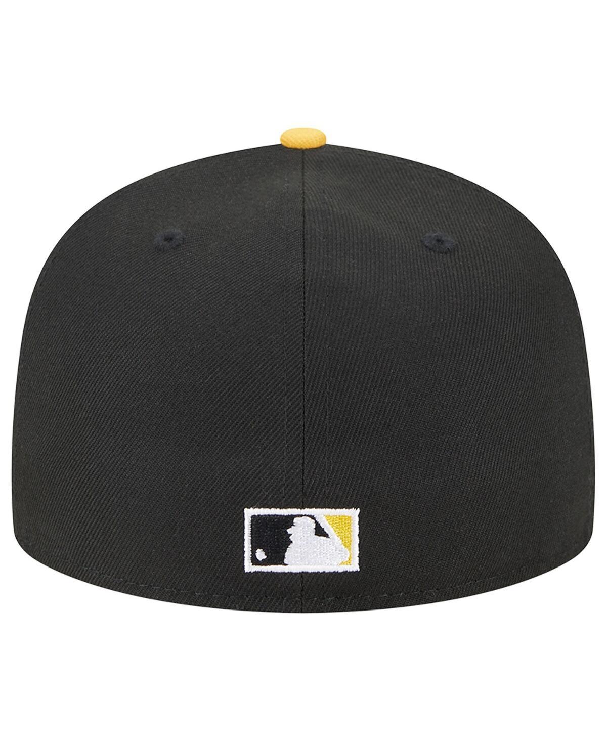 KTZ San Francisco Giants Gold 59Fifty Cap in Black for Men