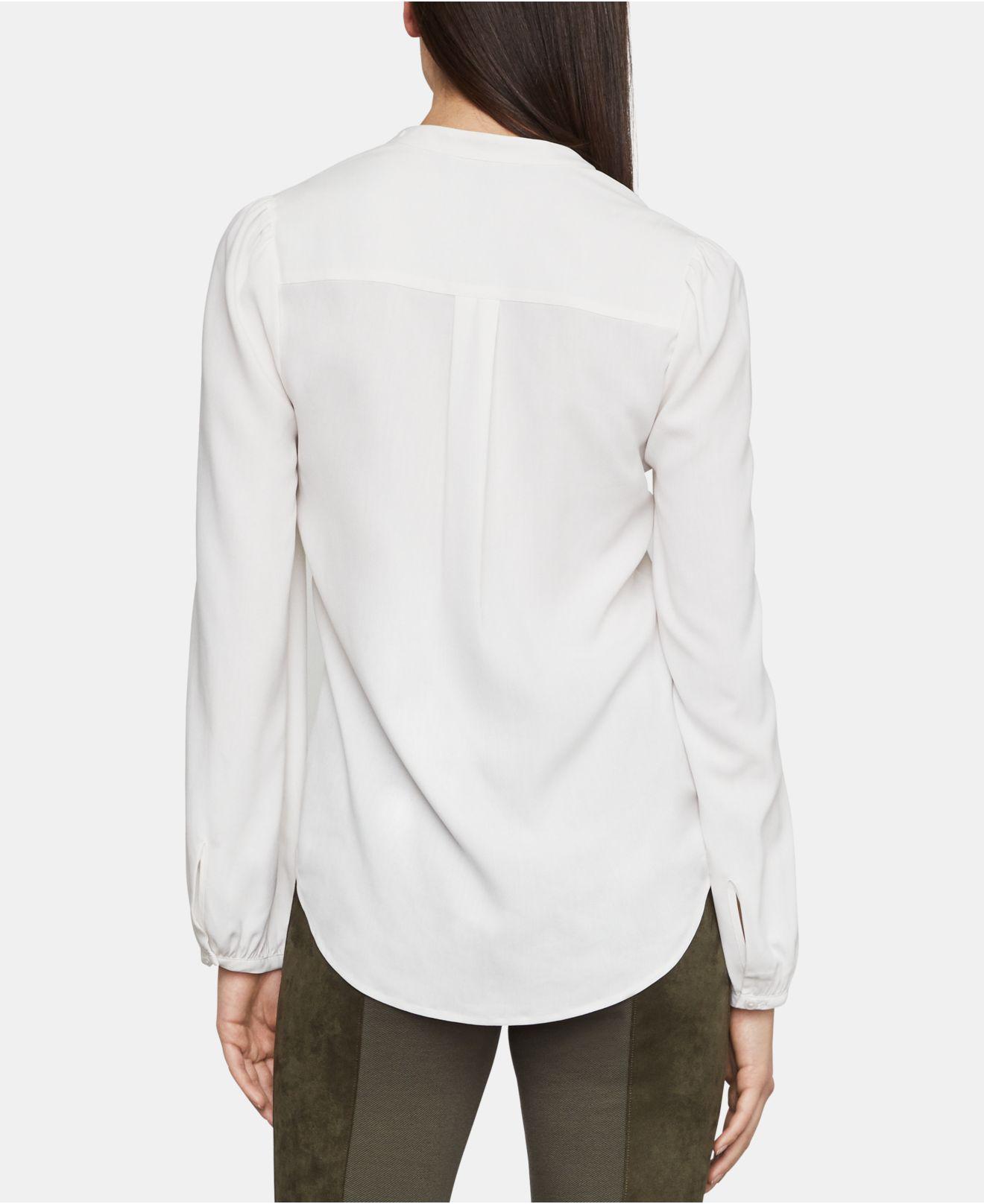 bcbg silk blouse