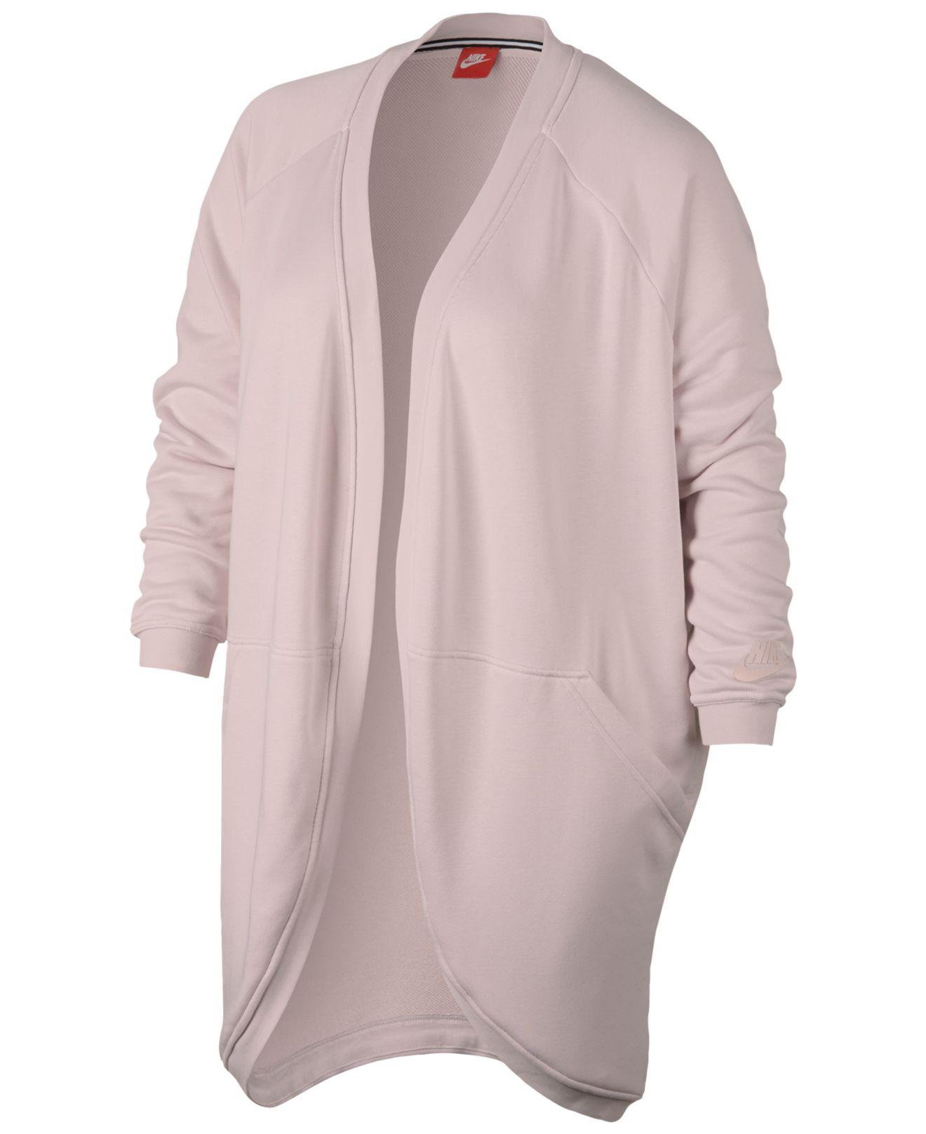 nike open cardigan
