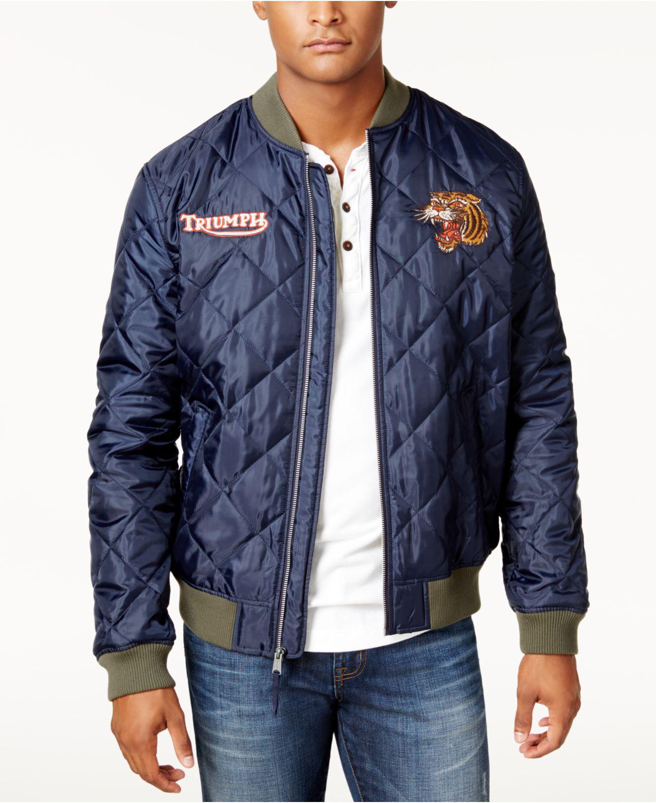 triumph bomber jacket