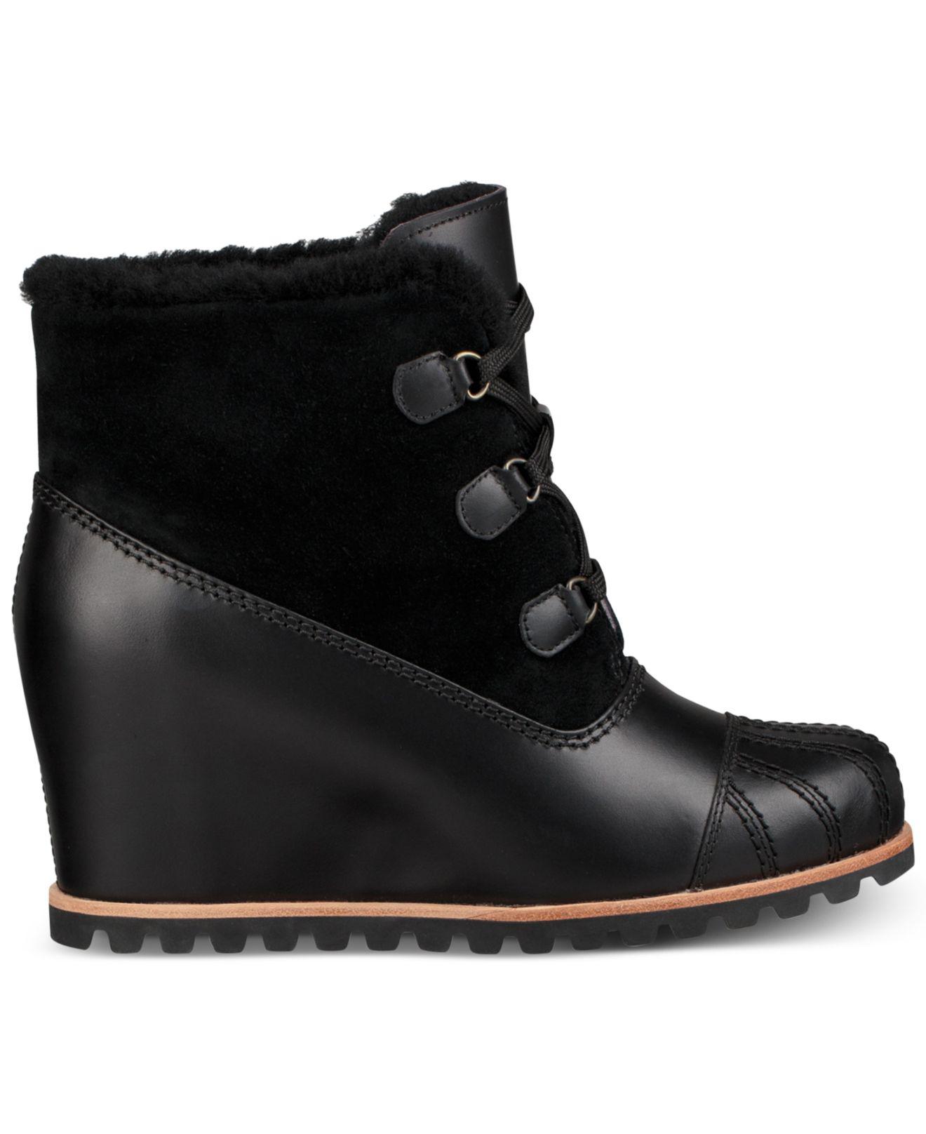 ugg arleta wedge bootie