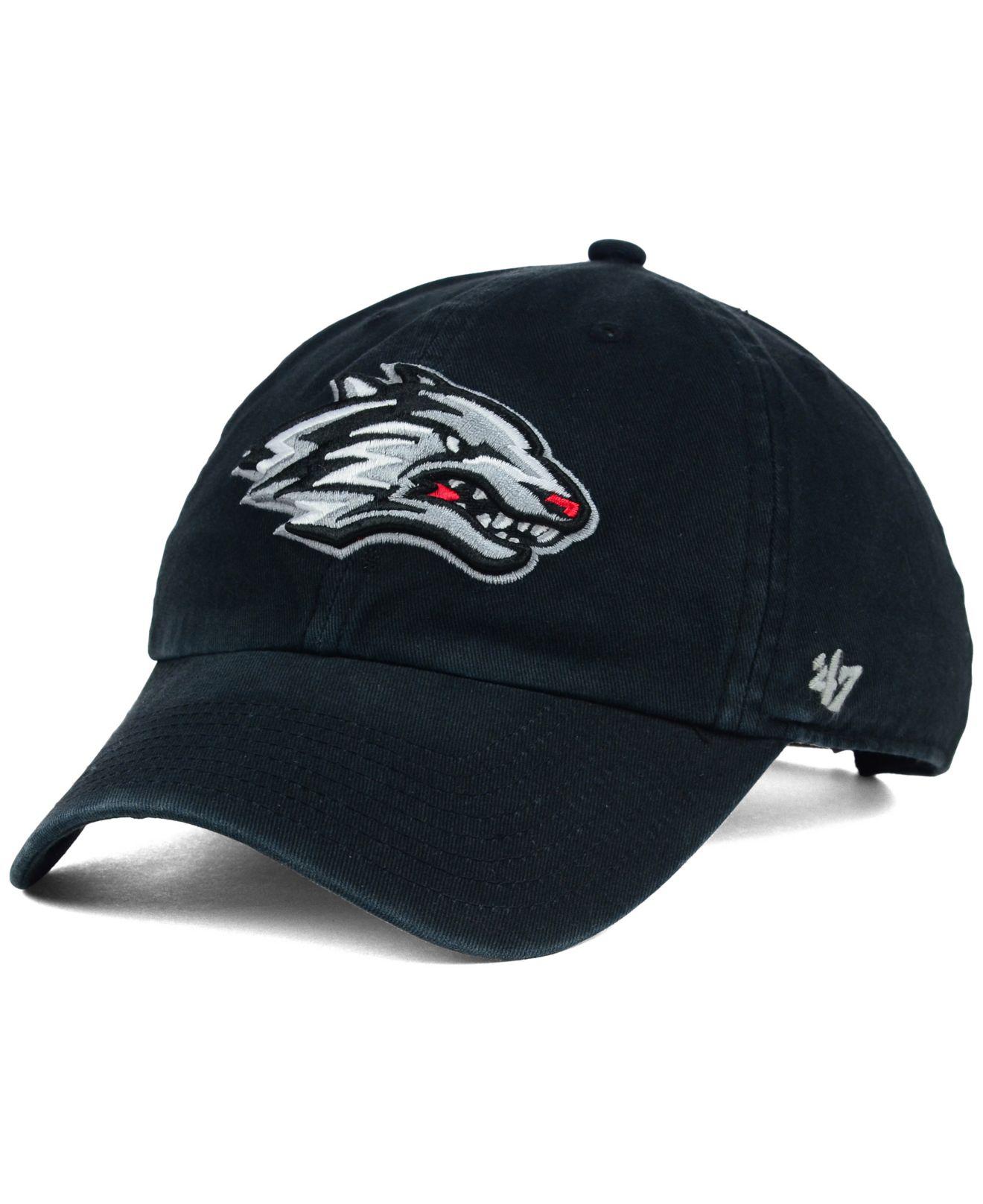 47 Brand New Mexico Lobos Clean-up Cap in Black for Men | Lyst