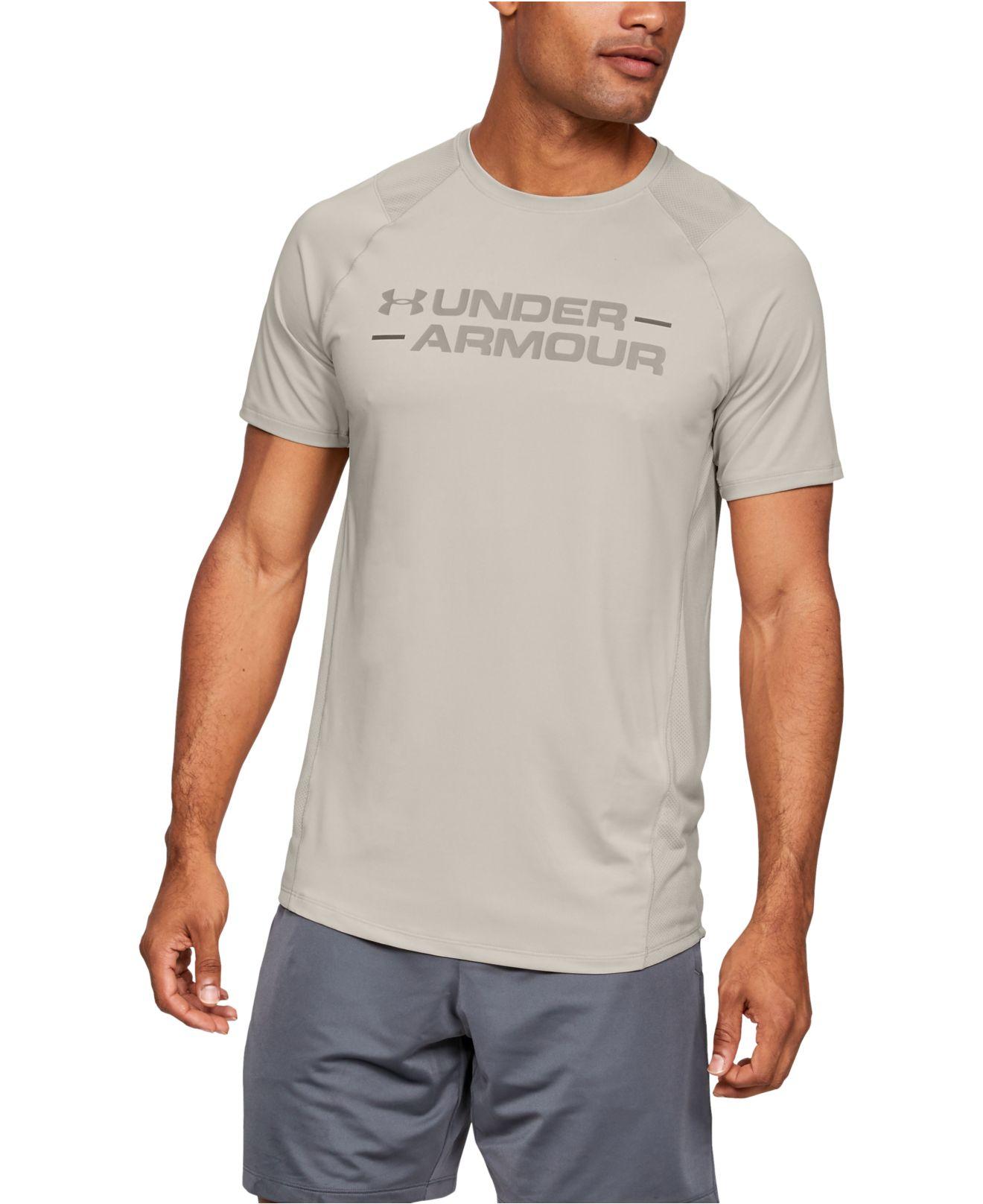 Under Armour Mens Mk1 Ss Wordmark Short-Sleeve Shirt