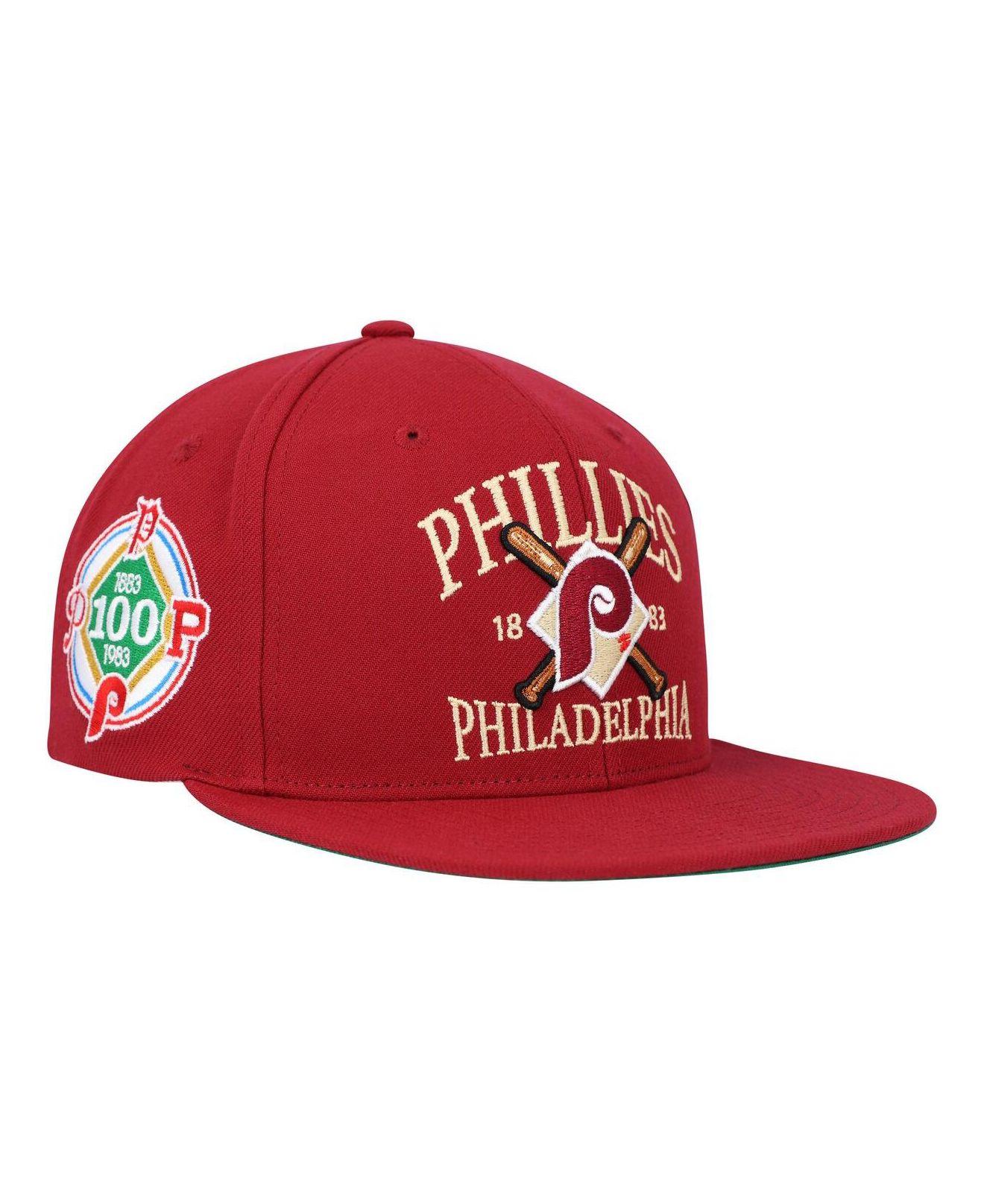 Mitchell & Ness Burgundy Philadelphia Phillies Grand Slam Snapback