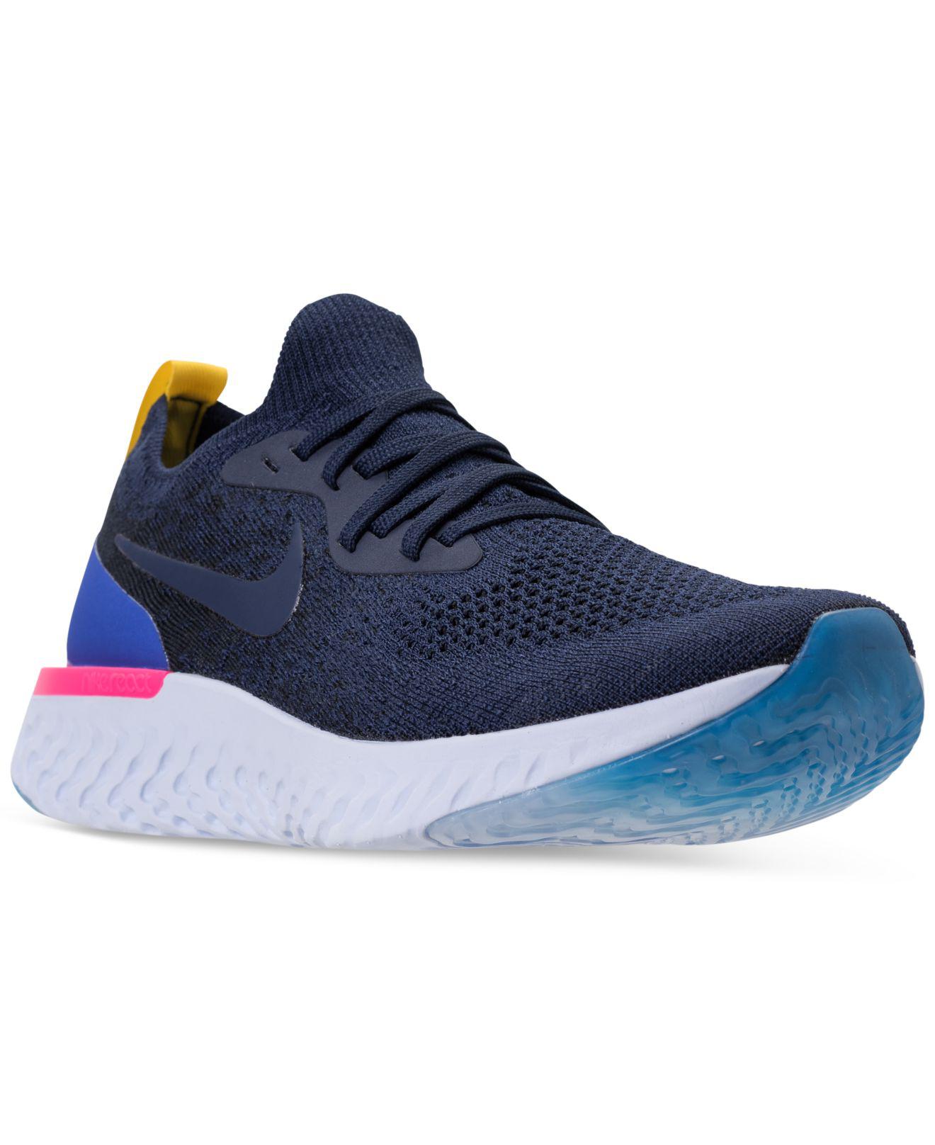 epic react flyknit finish line