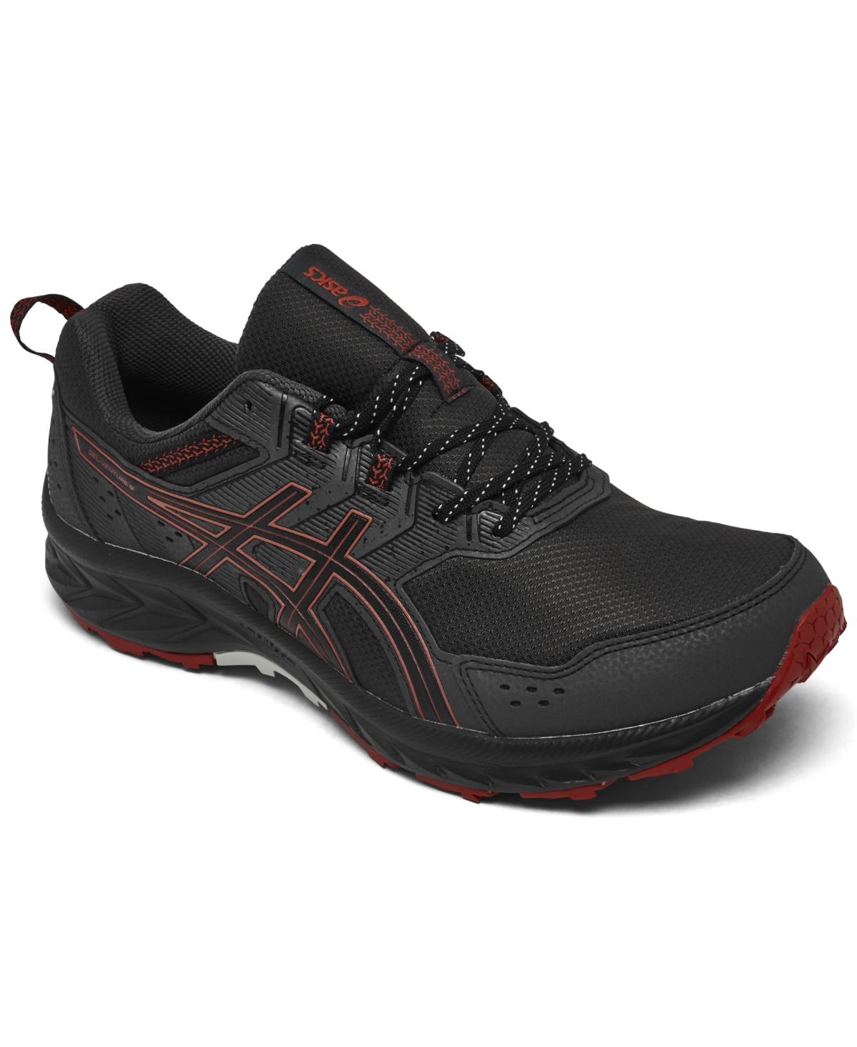 Asics Venture 9 Wide Width Trail Running Sneakers From Finish Line in Black for Men Lyst