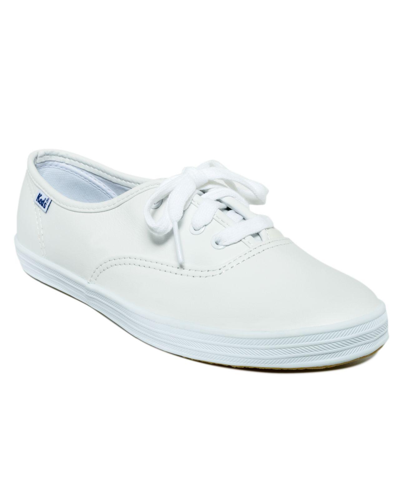 Keds Leather Champion Oxford Sneakers in White - Save 56% - Lyst