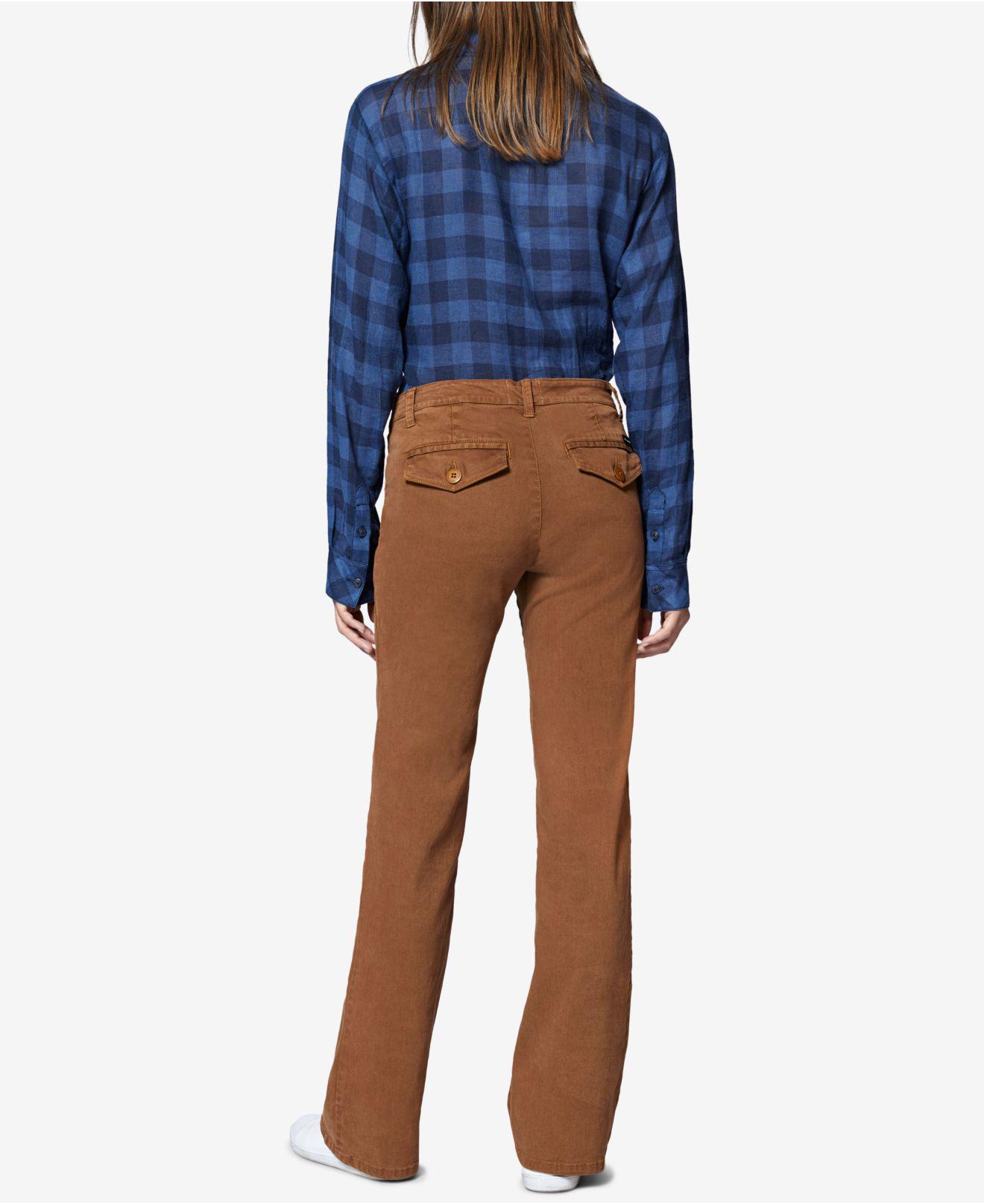 chino bootcut pants