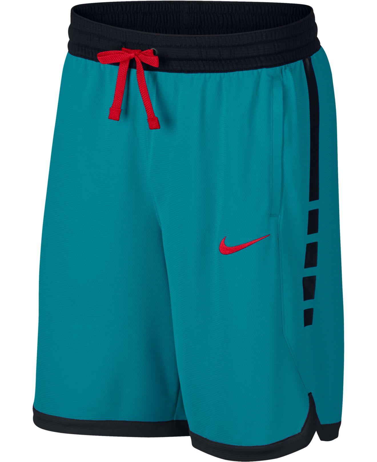 Nike Synthetic Dri-fit Elite Basketball Shorts in Teal (Blue) for Men | Lyst