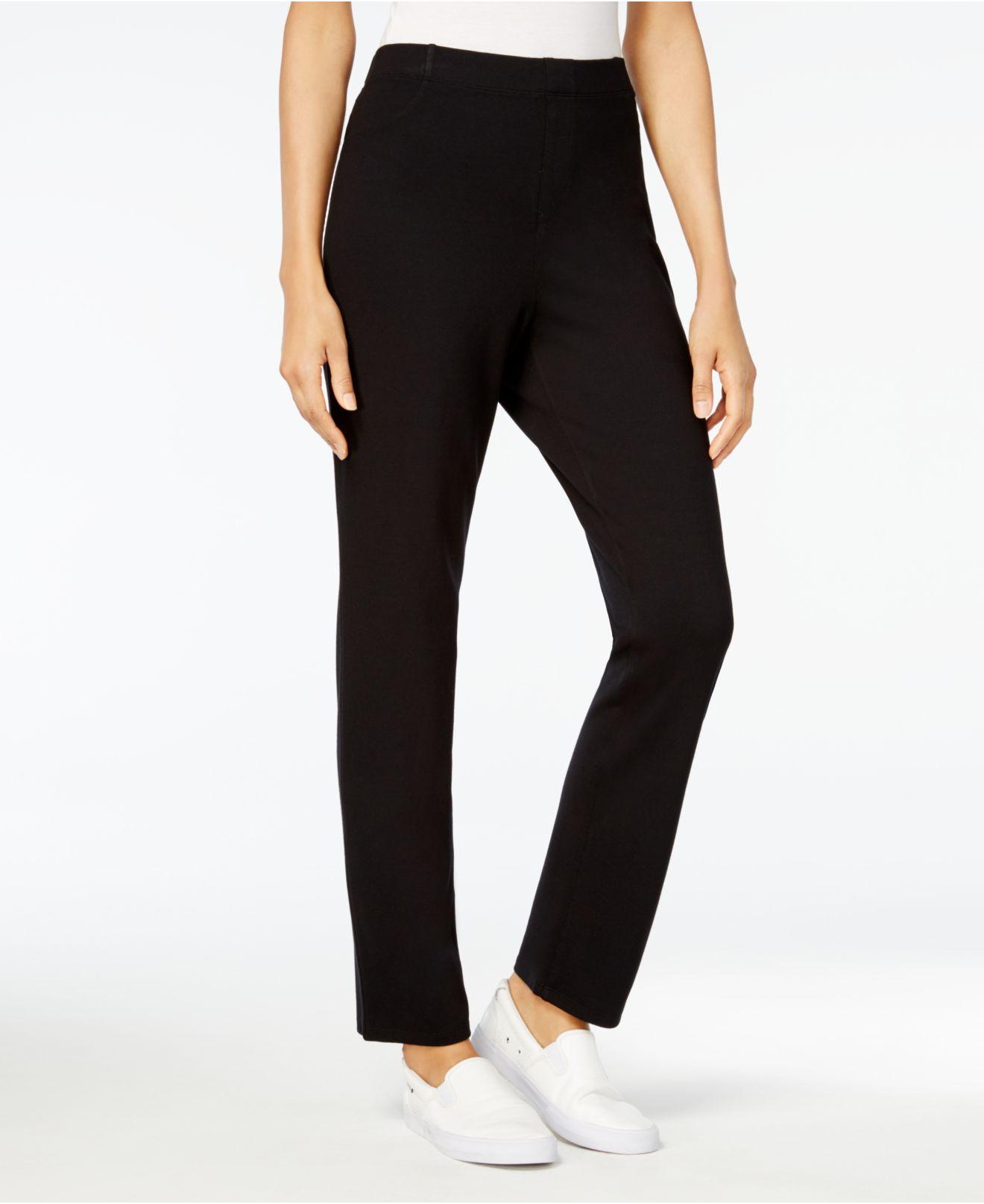macy's pull on pants