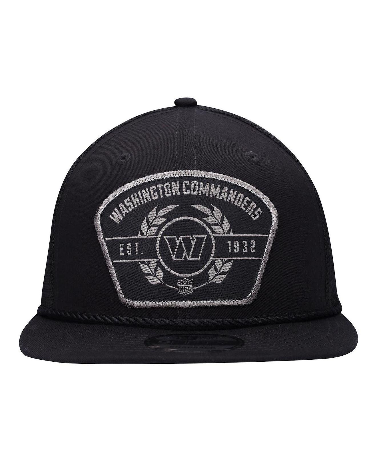 Washington Commanders New Era Striped A-Frame 9FIFTY Trucker Snapback Hat -  White/Burgundy