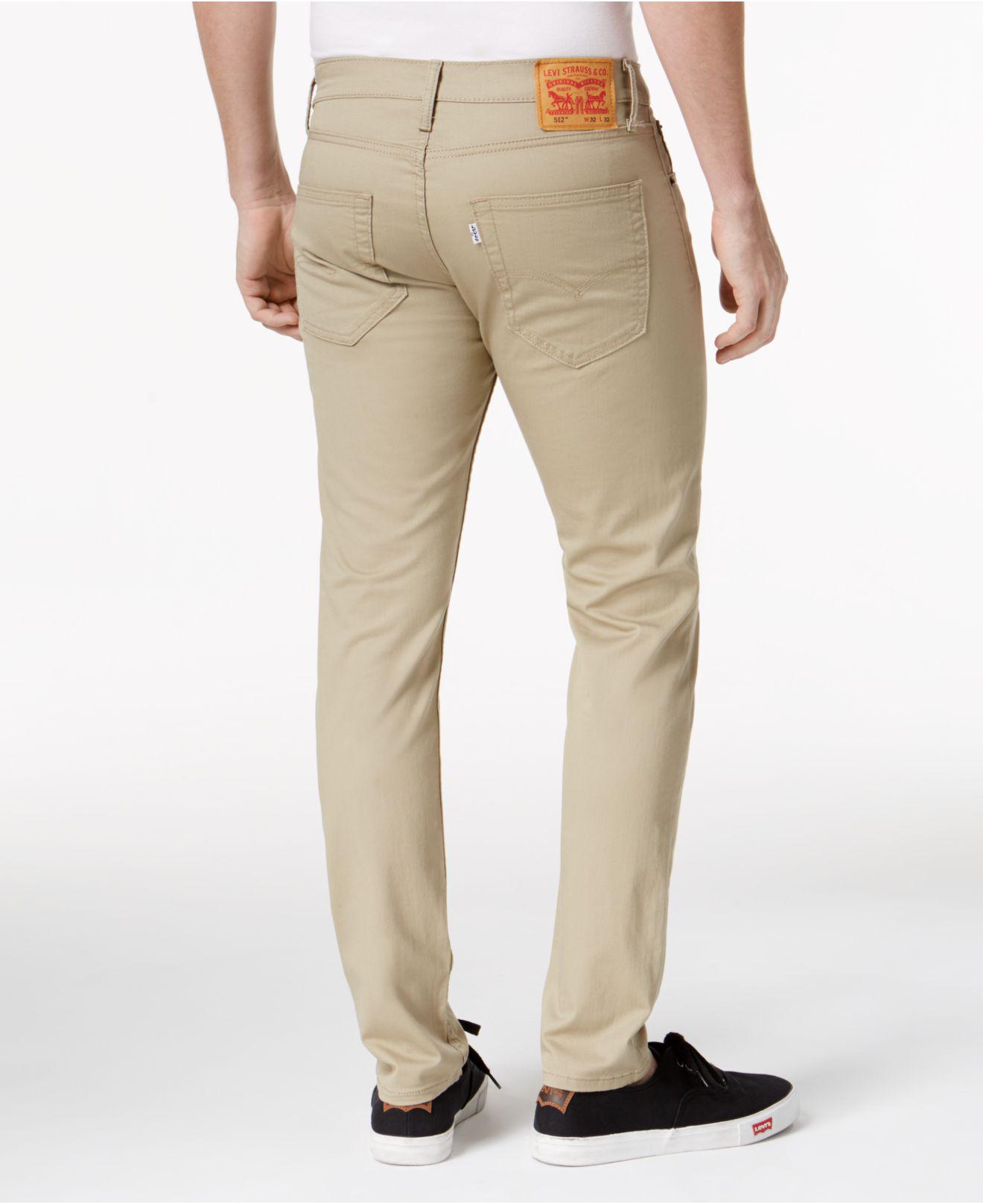 levis chinos 512