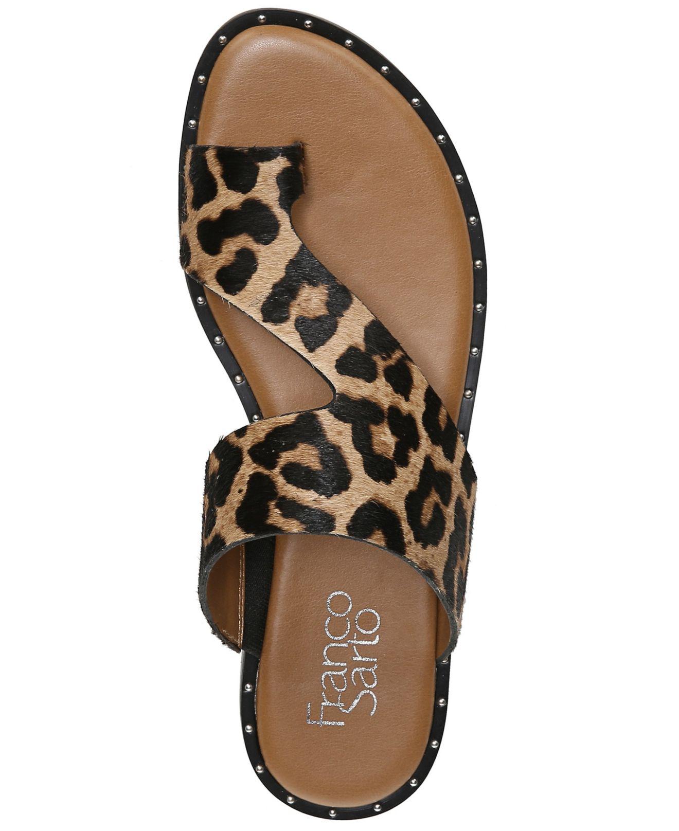franco sarto ginny sandal leopard