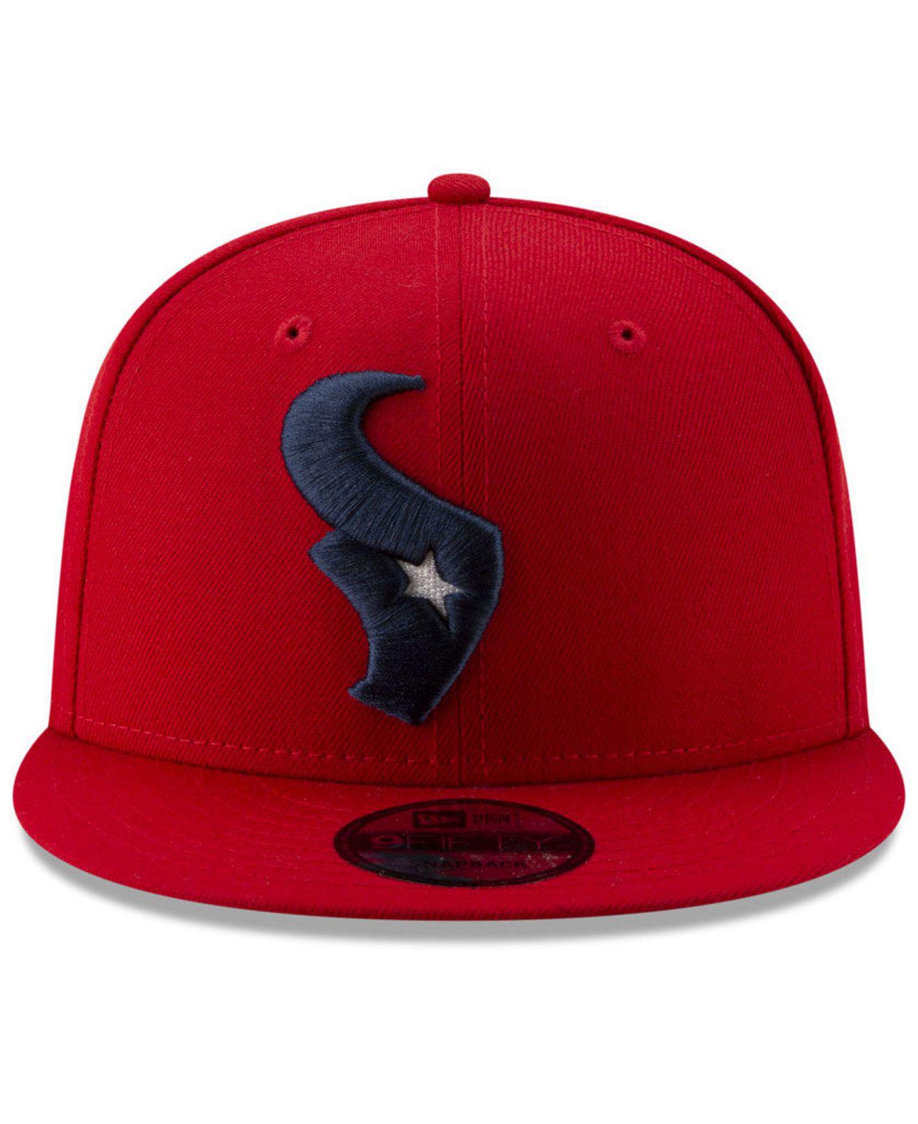 Houston Texans Logo Elements Collection 9fifty Snapback Cap